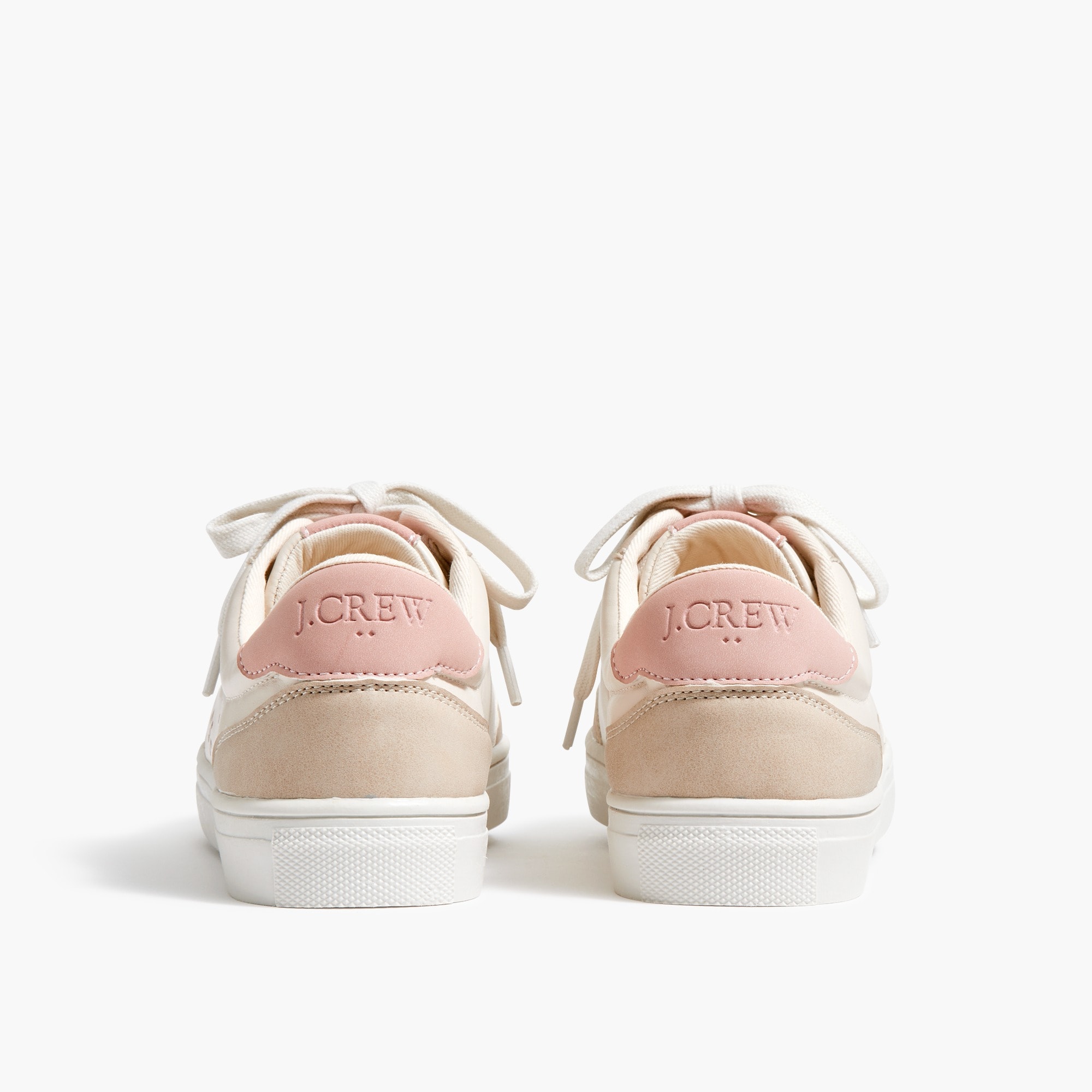 Girls' perforated flower sneakers