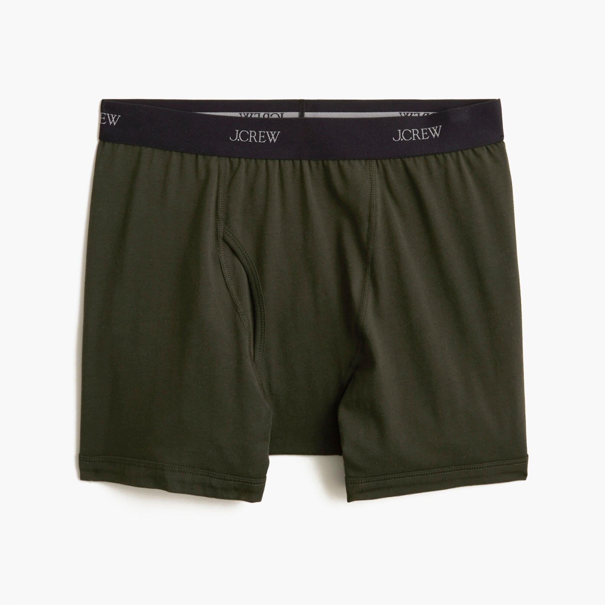 Knit boxer briefs