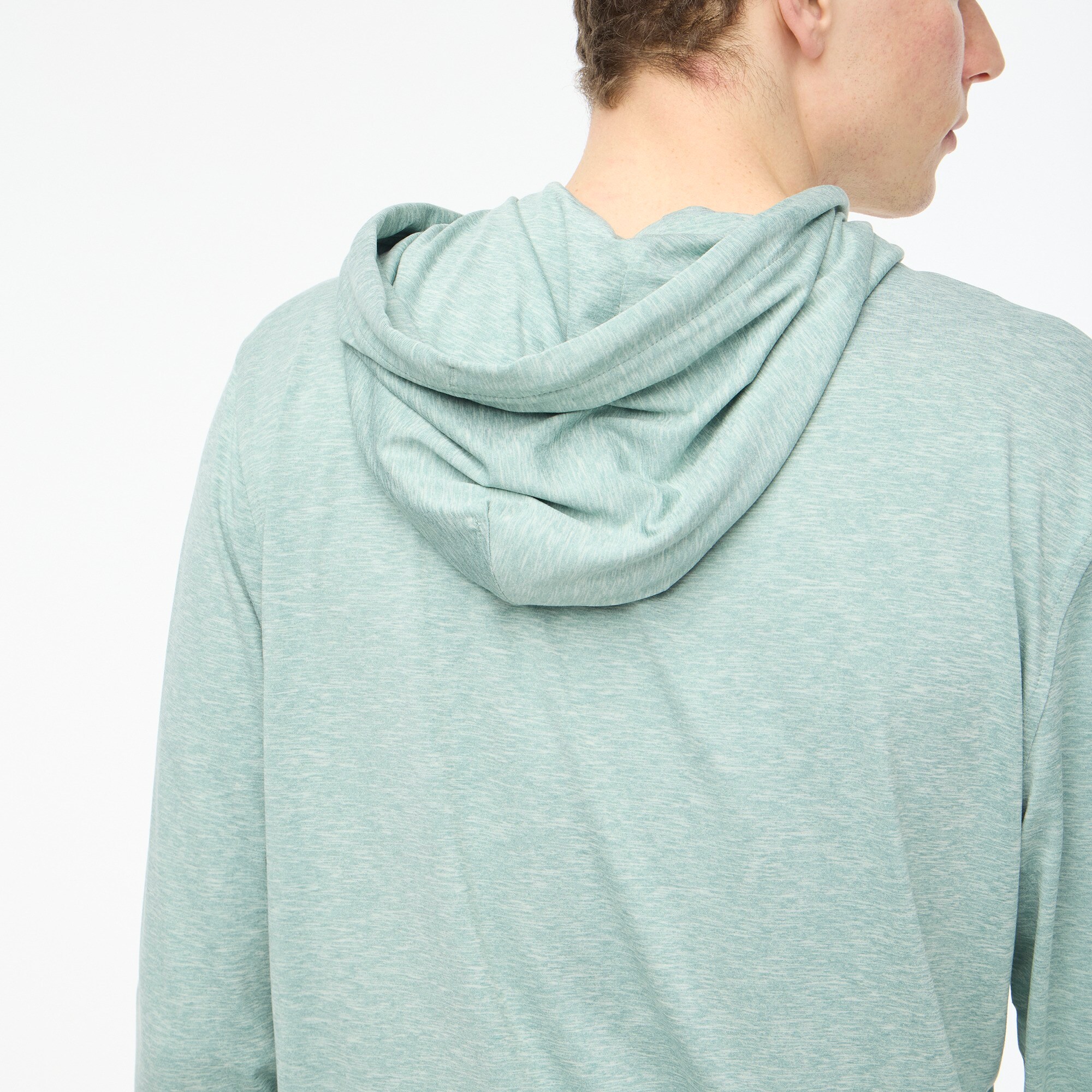 Performance jersey hoodie