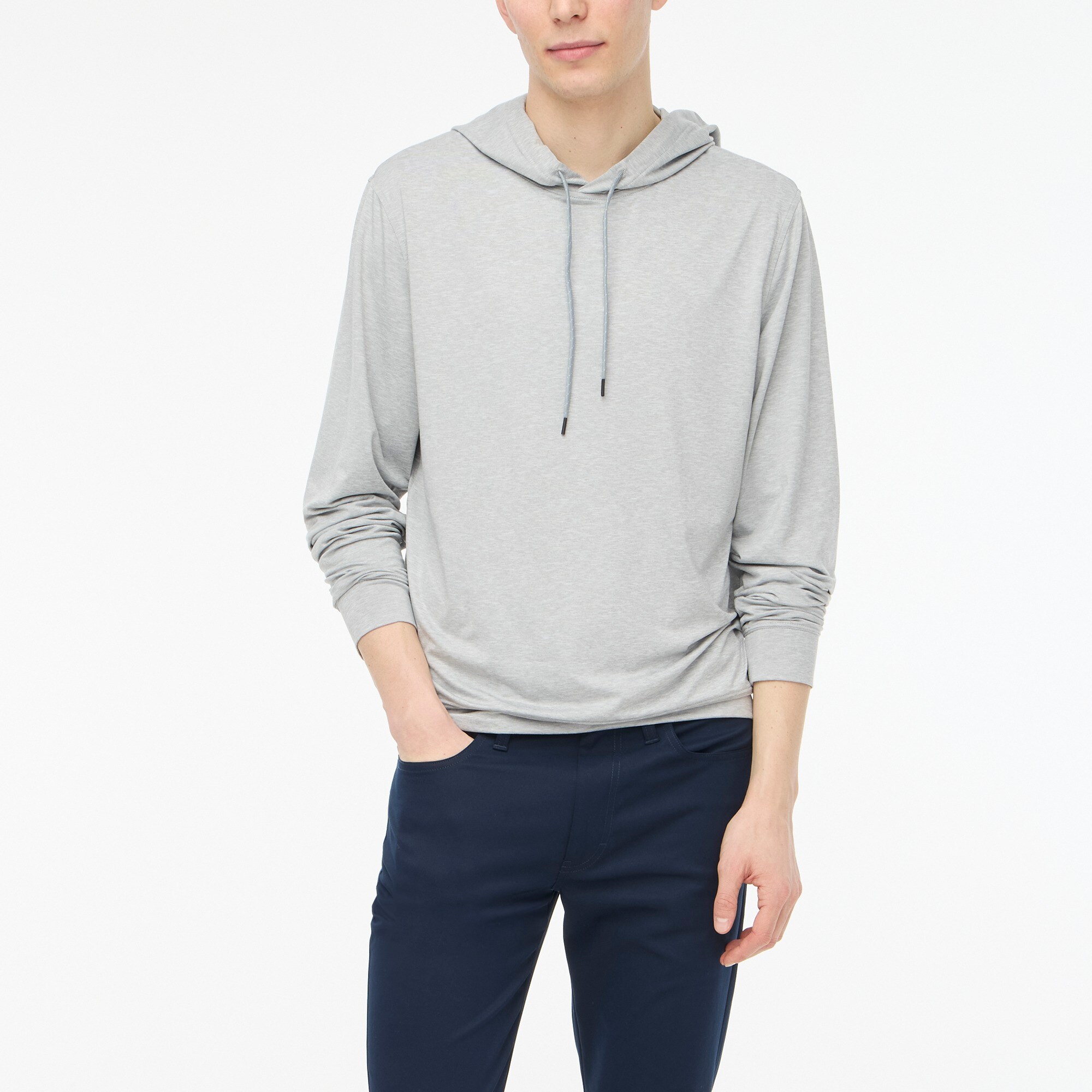 mens Performance jersey hoodie