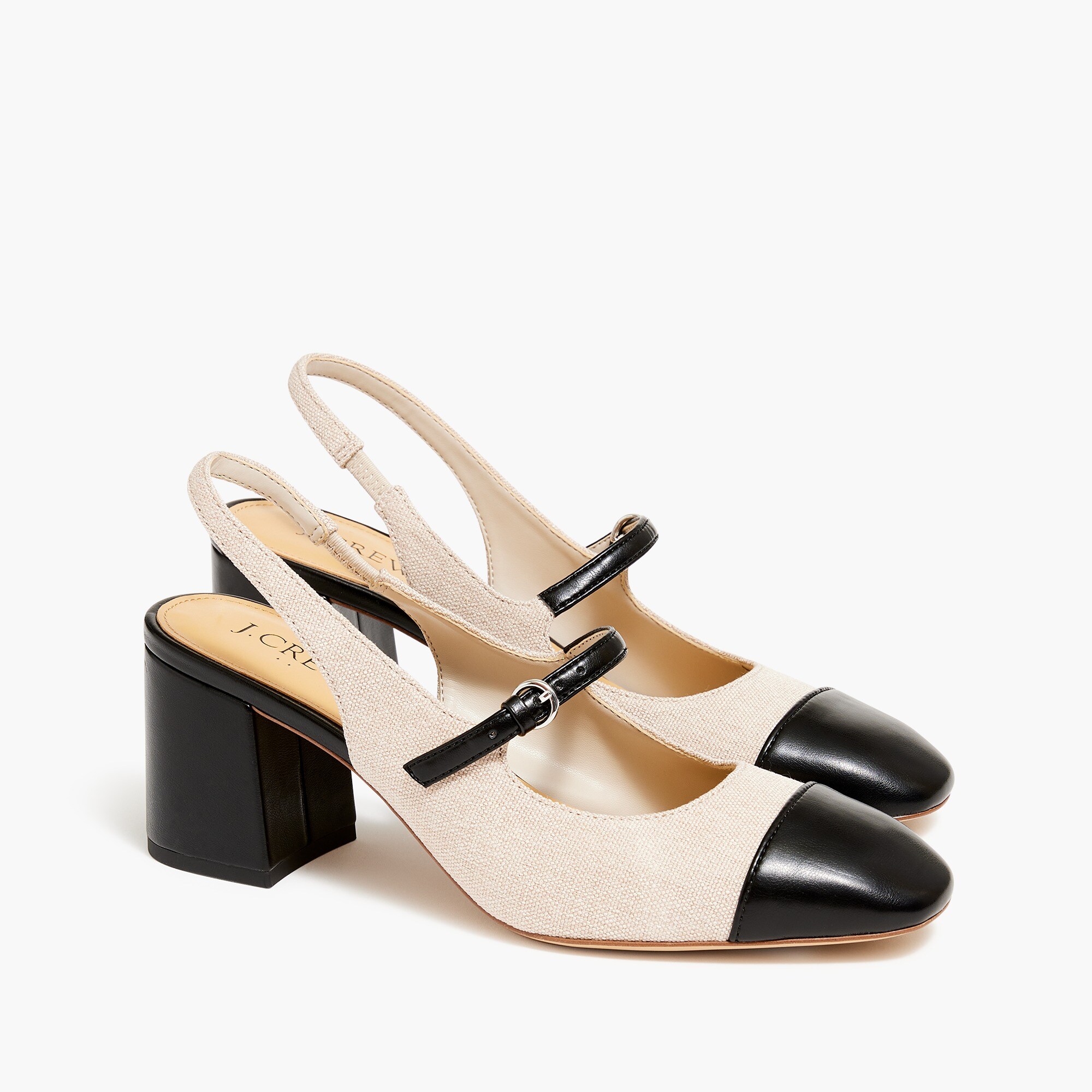 Mary Jane slingback heels
