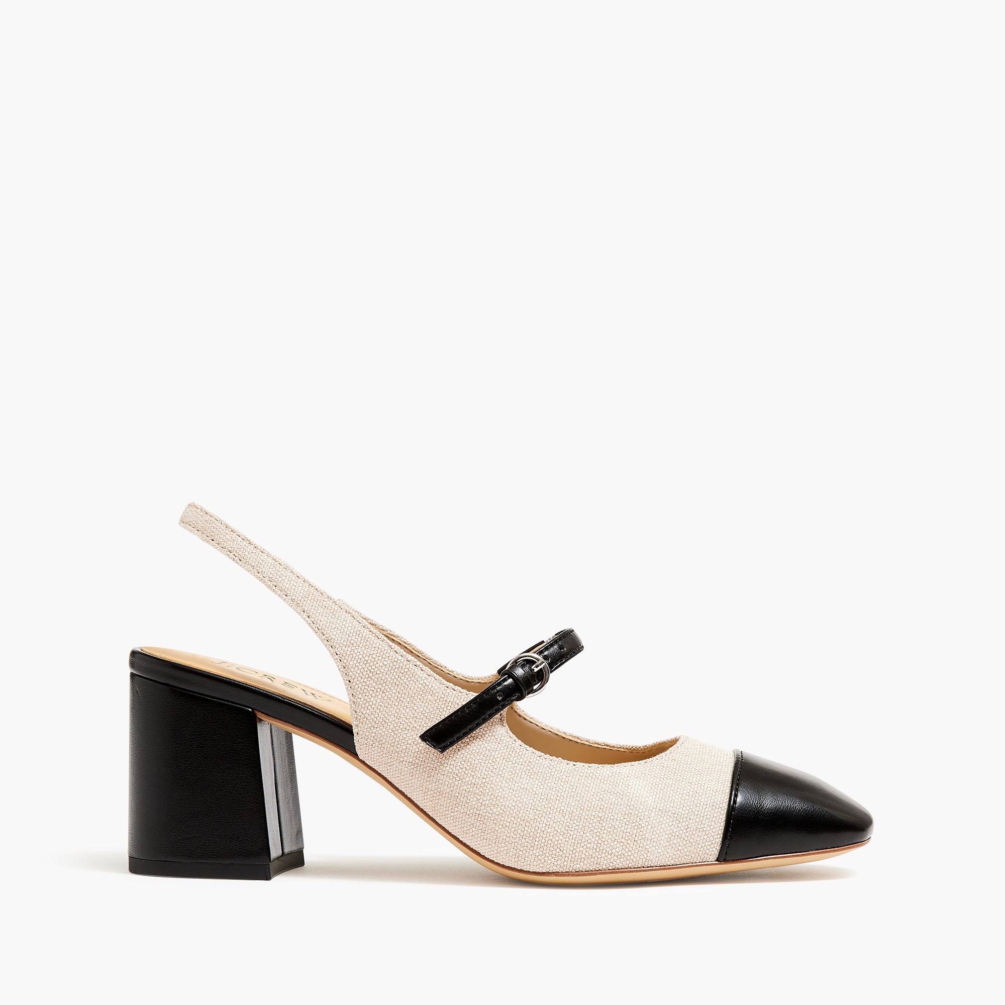Mary Jane slingback heels