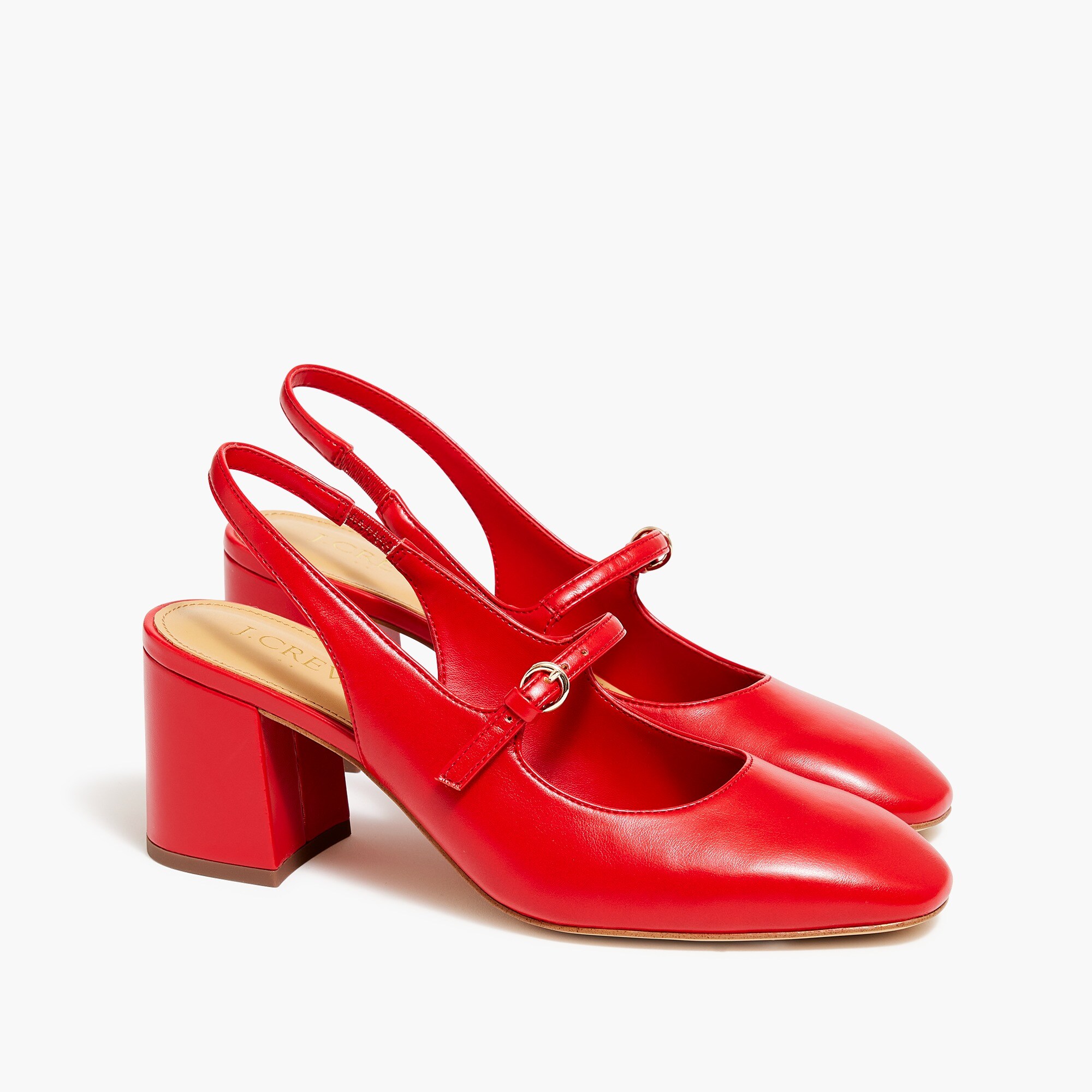 Mary Jane slingback heels