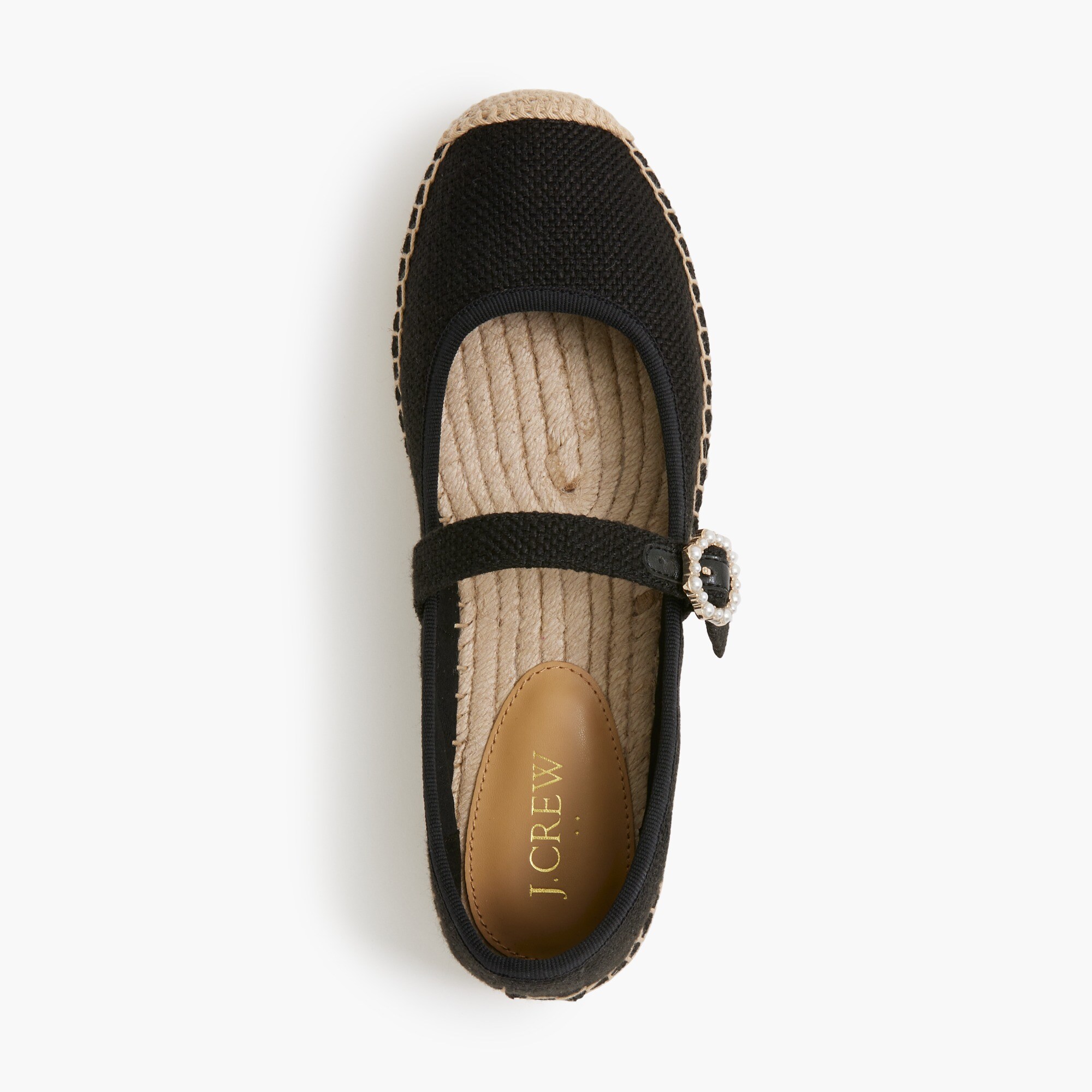 Factory: Velvet Mary Jane Flats For Women