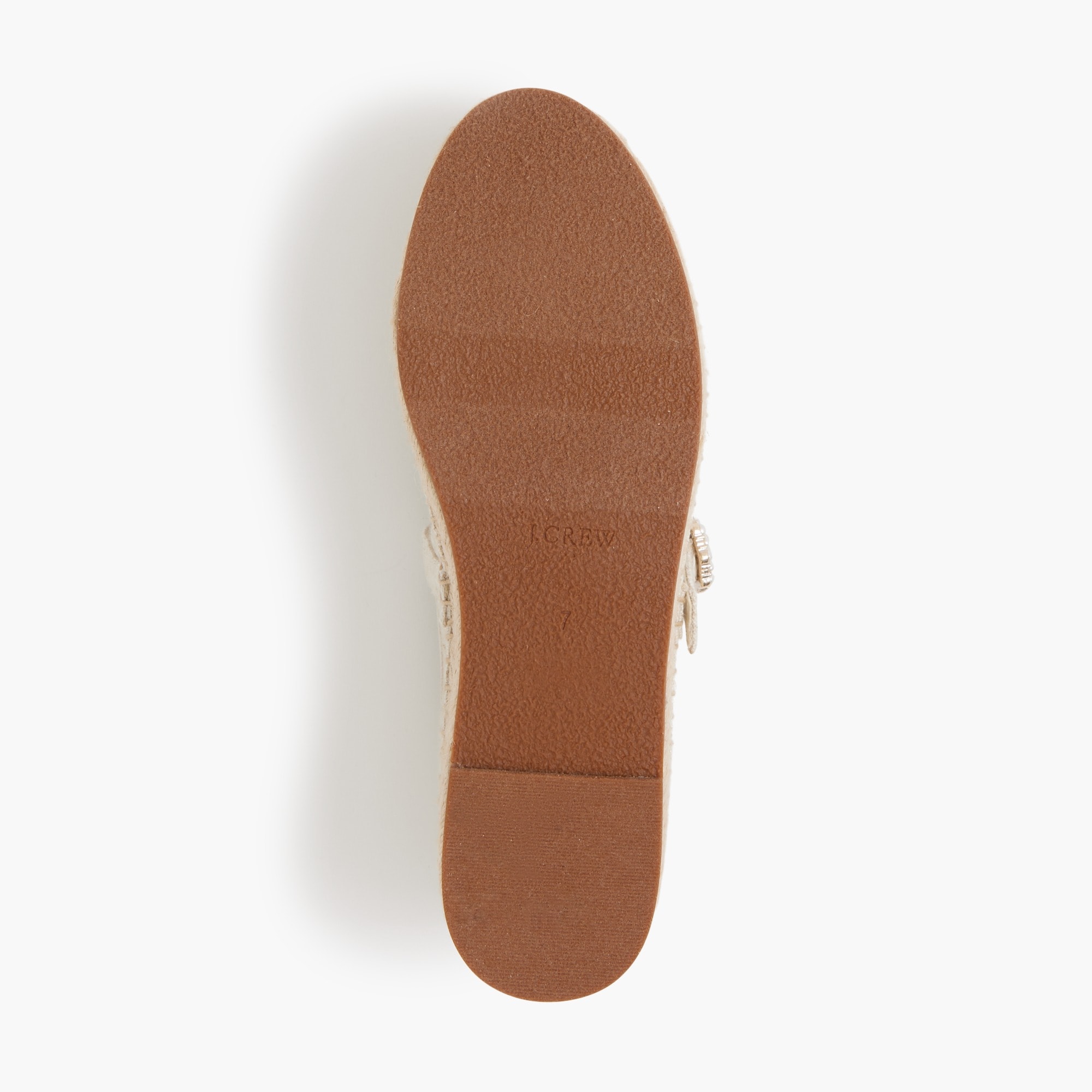 Espadrille Mary Jane flats