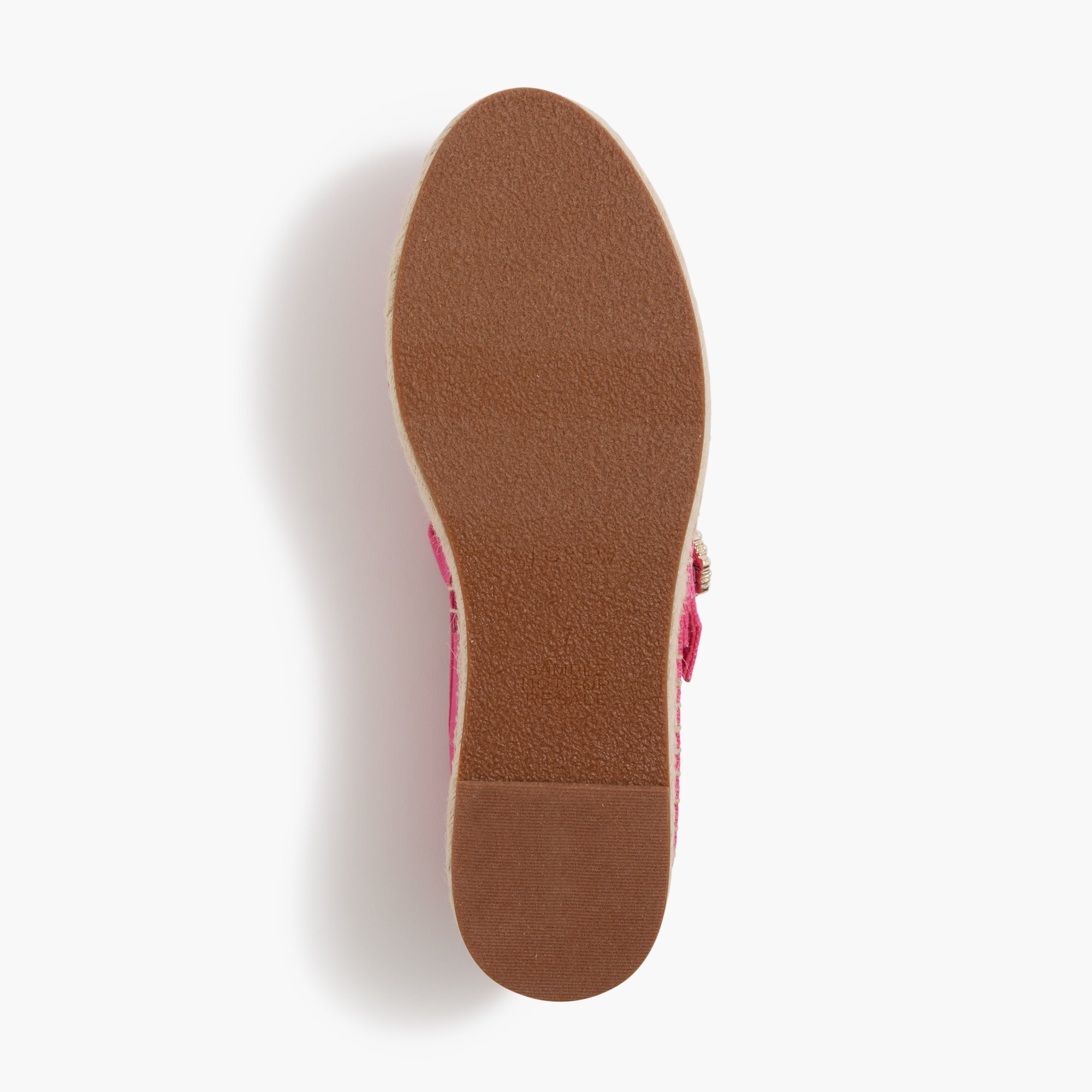 Espadrille Mary Jane flats