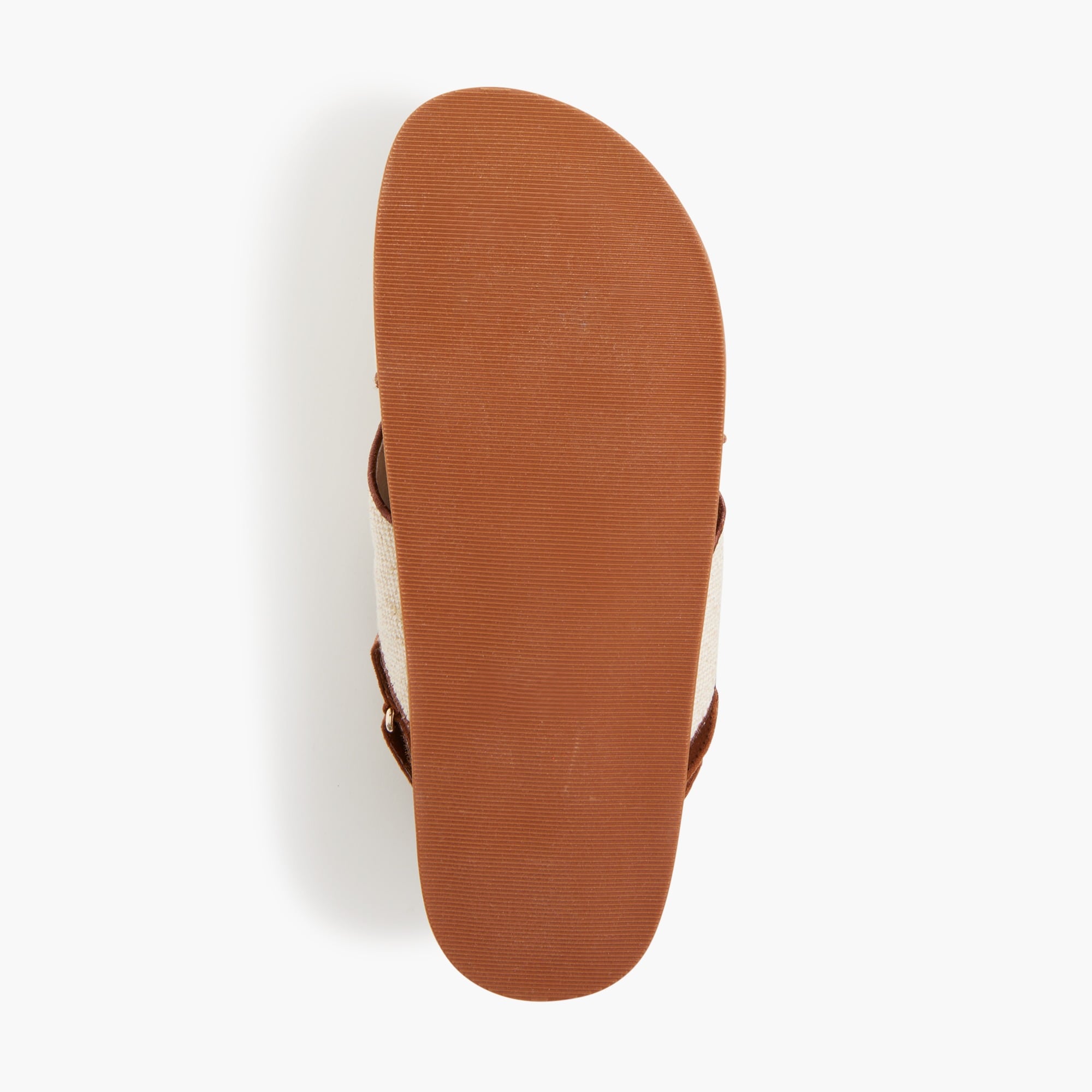 Scalloped sandals