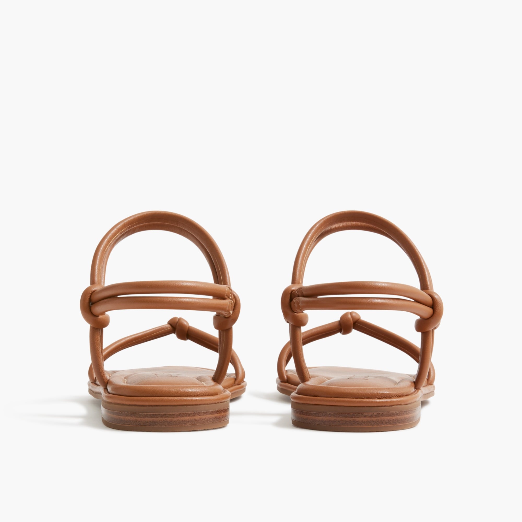 Knot ankle-strap sandals