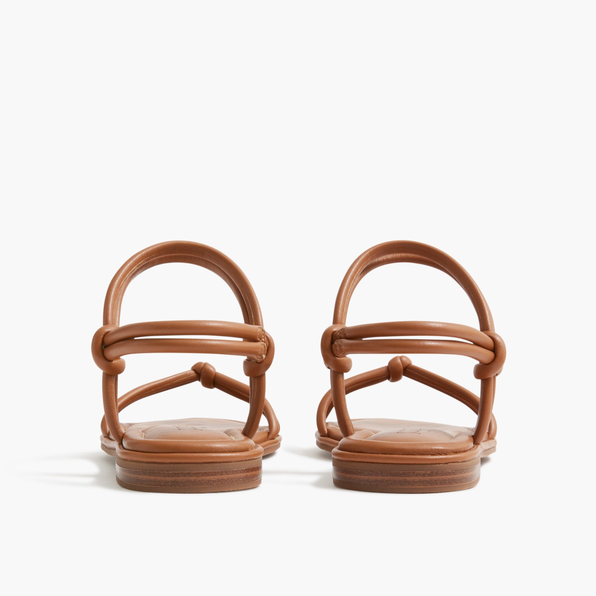 Knot ankle-strap sandals