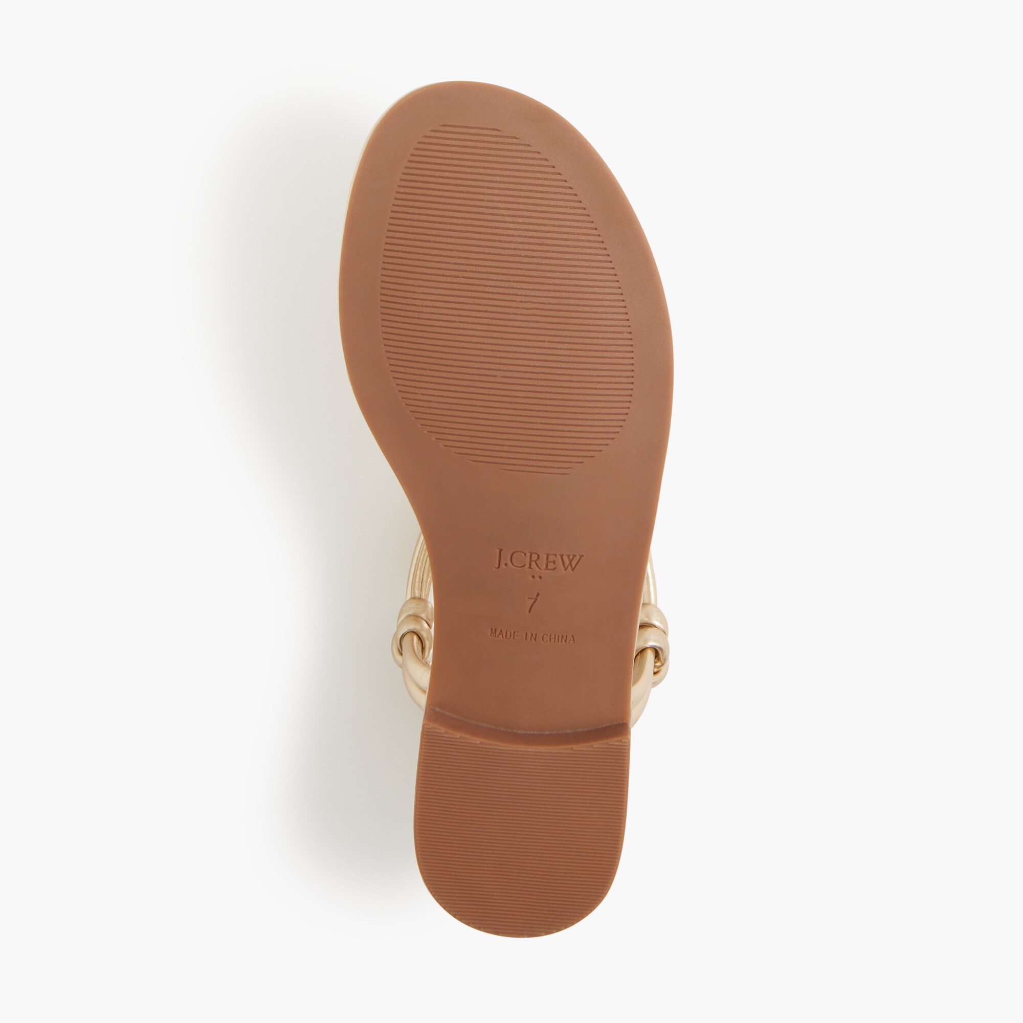 Knot ankle-strap sandals