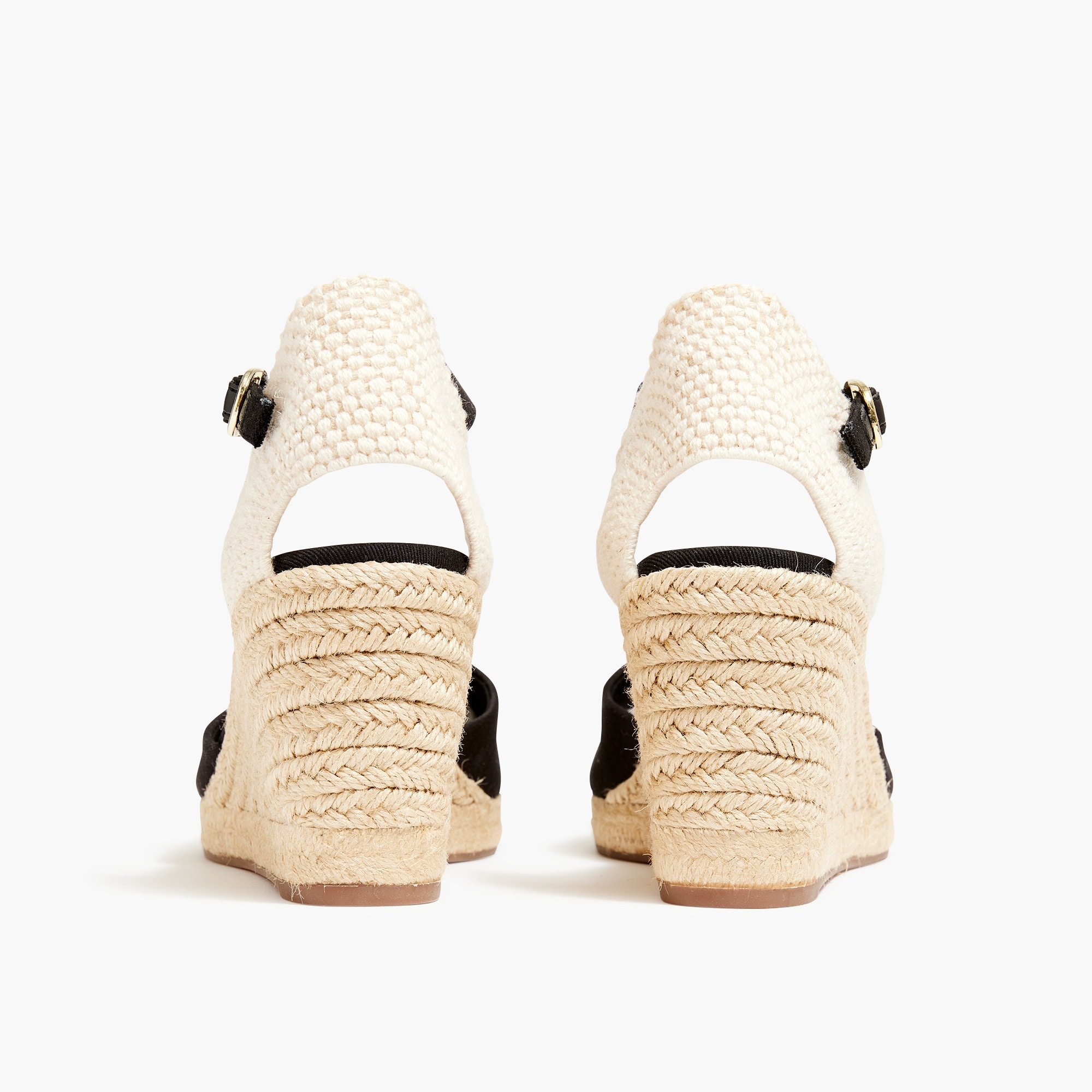 Espadrille wedge sandals