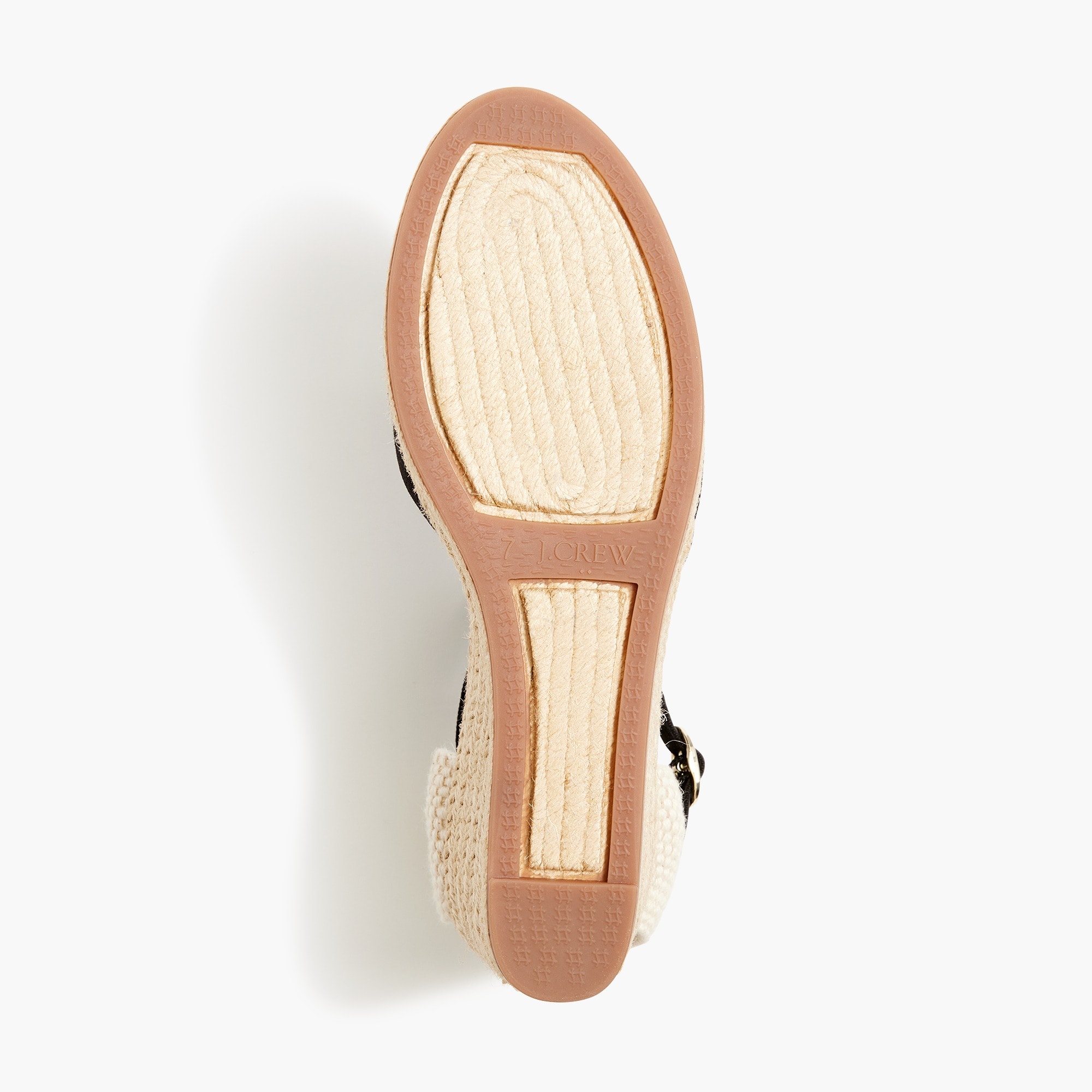 Espadrille wedge sandals
