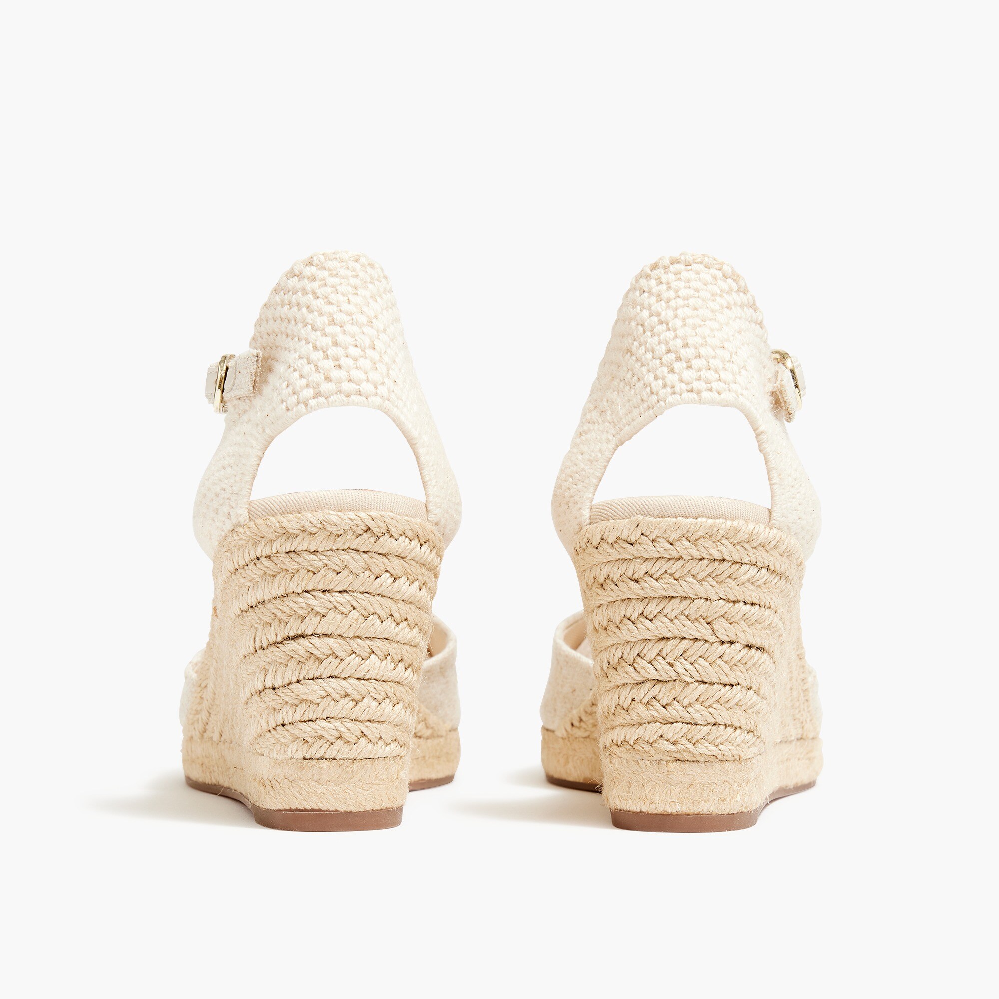 Espadrille wedge sandals
