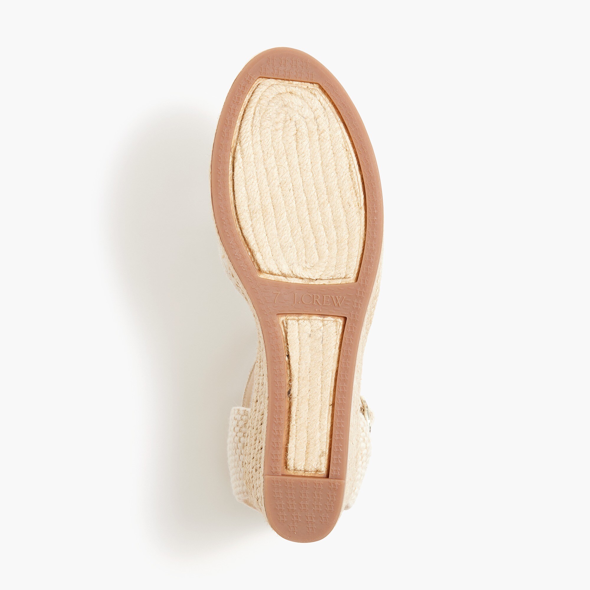 Espadrille wedge sandals