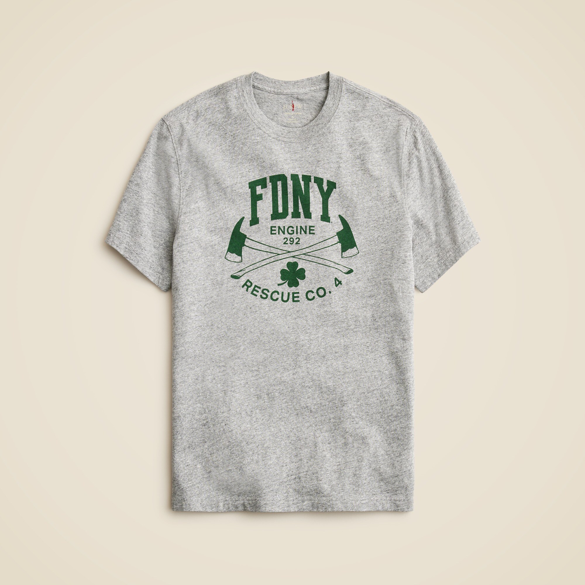  Limited-edition vintage-wash cotton FDNY&reg; graphic T-shirt