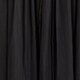 Tie-neck flutter sleeve dress in luster crepe BLACK 