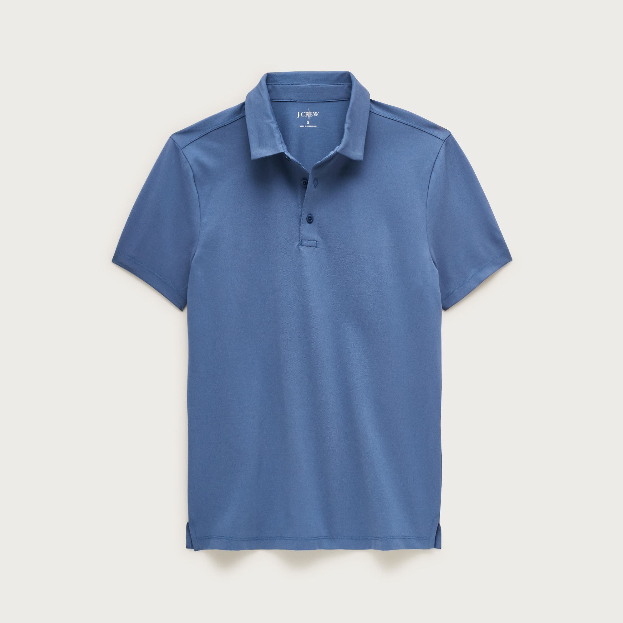 Performance piqué polo shirt