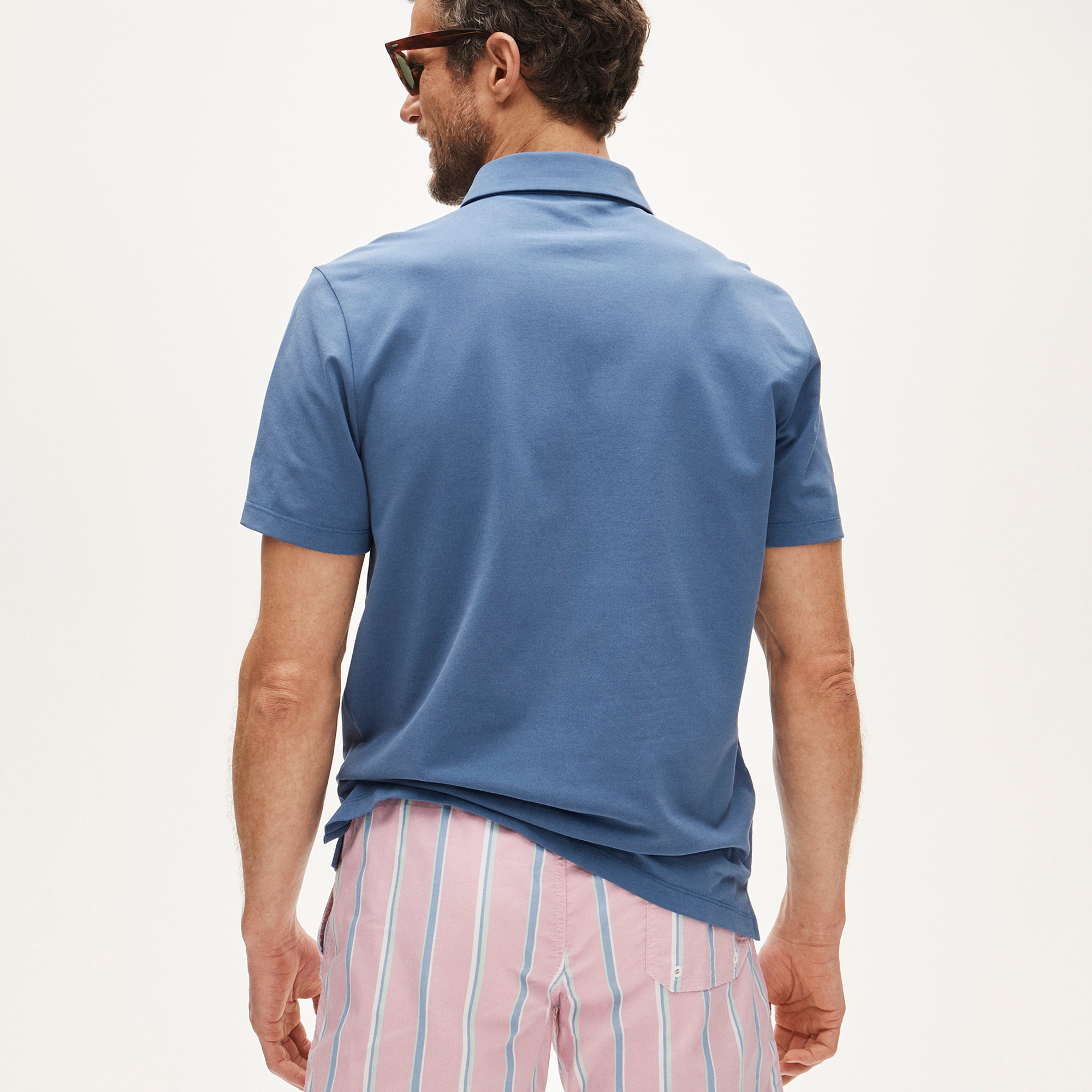 Performance piqué polo shirt