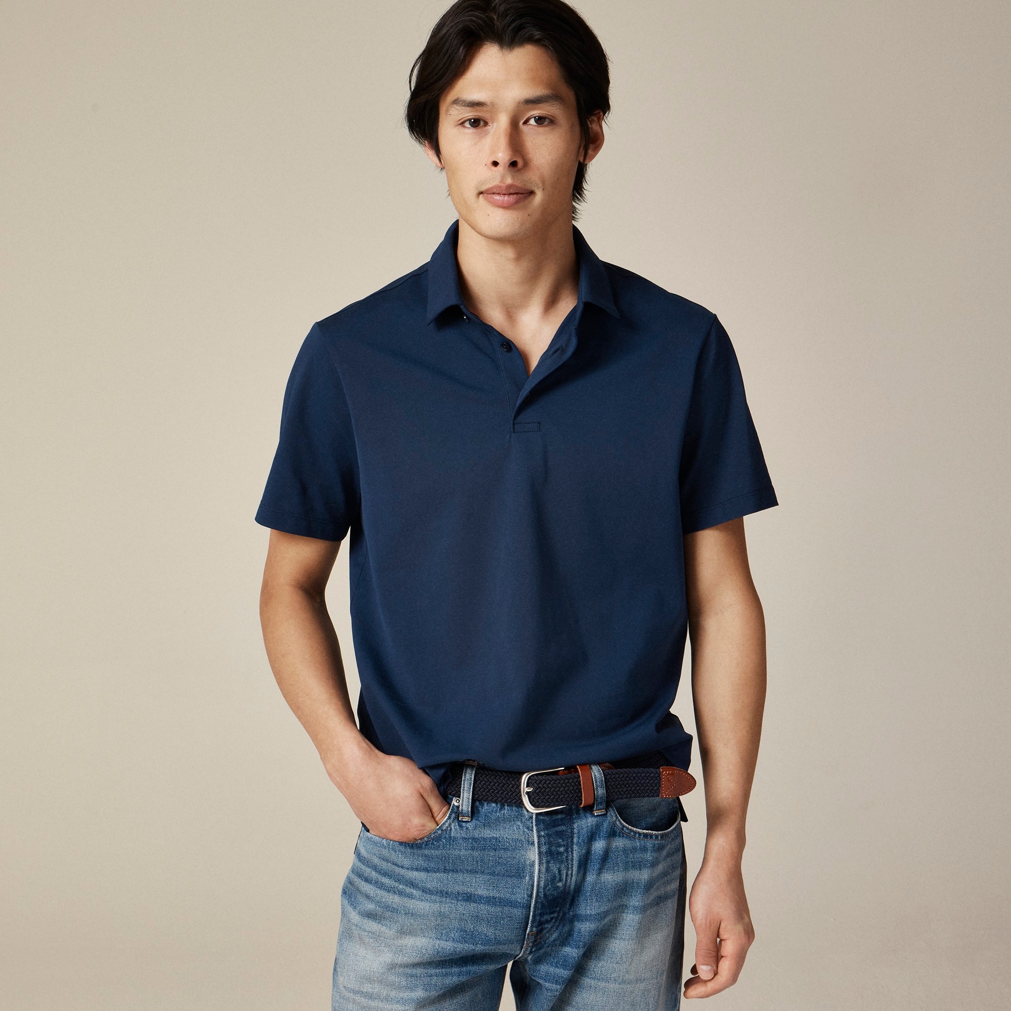 mens Performance piqu&eacute; polo shirt