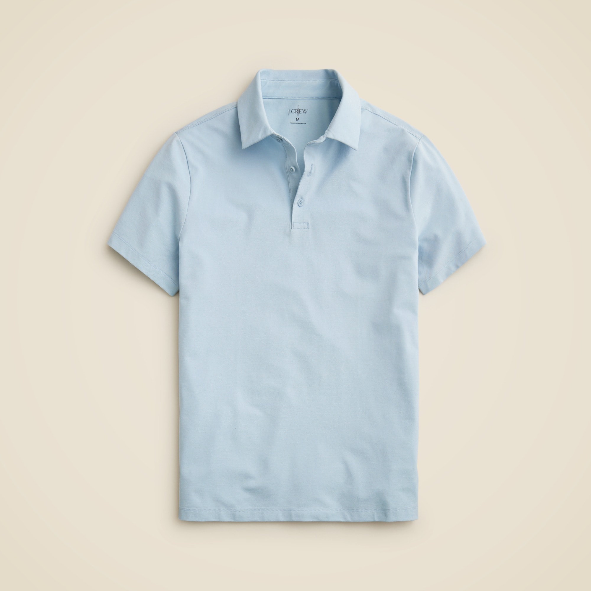 Performance piqué polo shirt