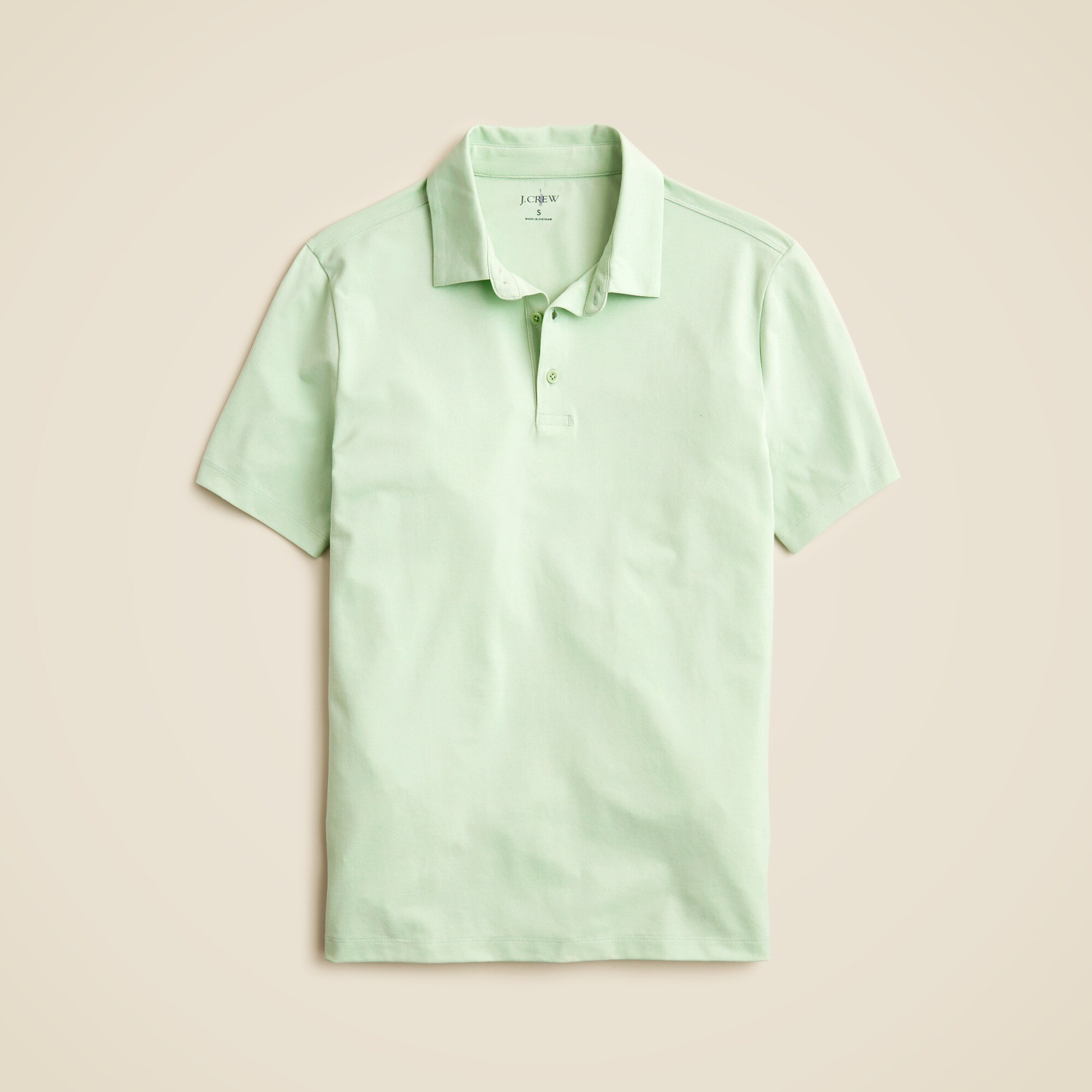 Performance piqué polo shirt