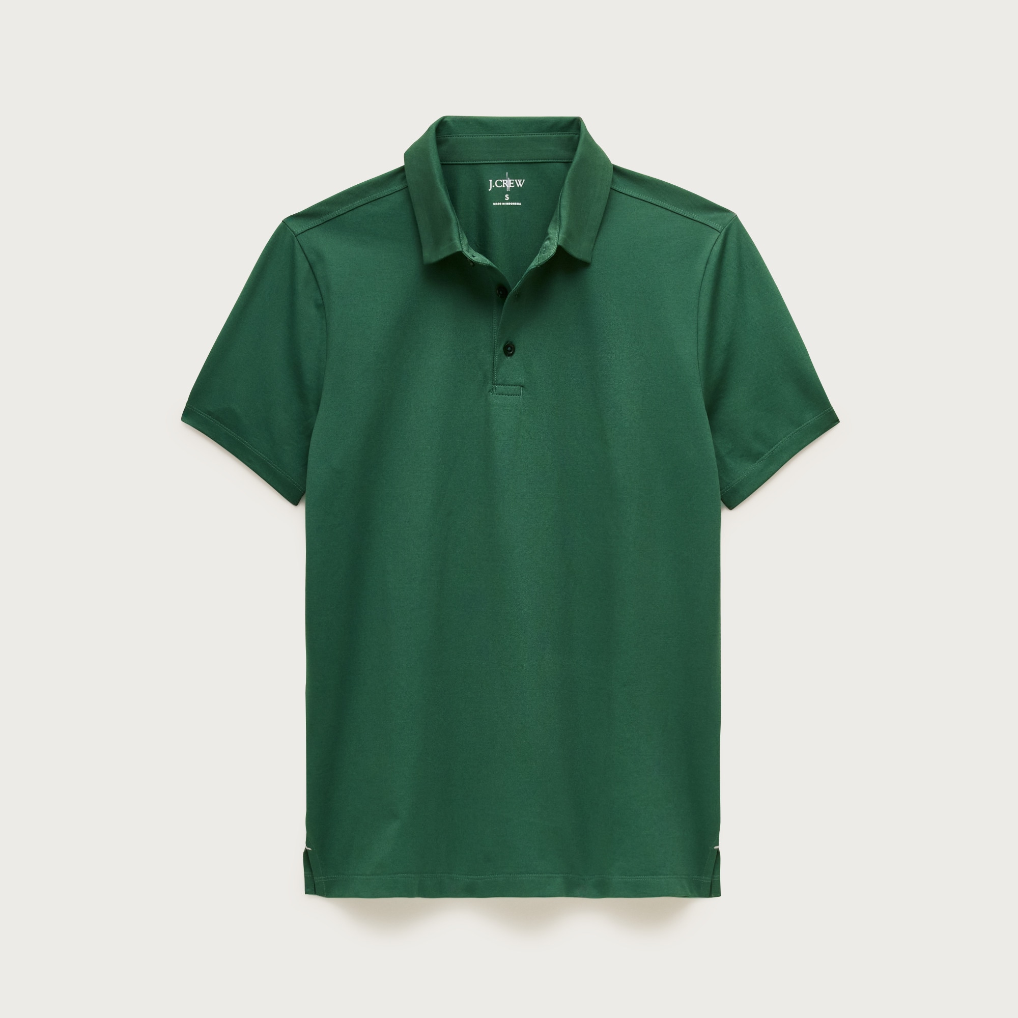 Performance piqué polo shirt