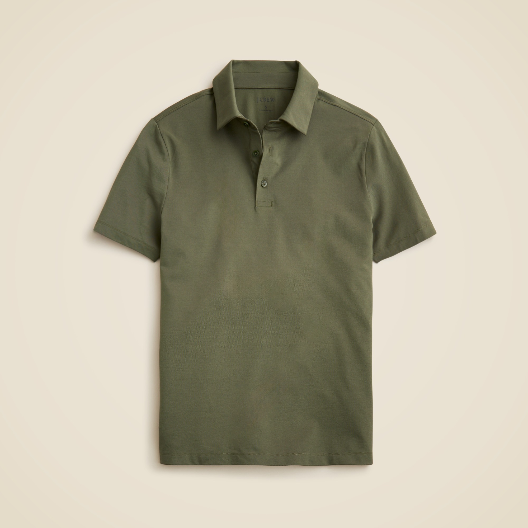 Performance piqué polo shirt