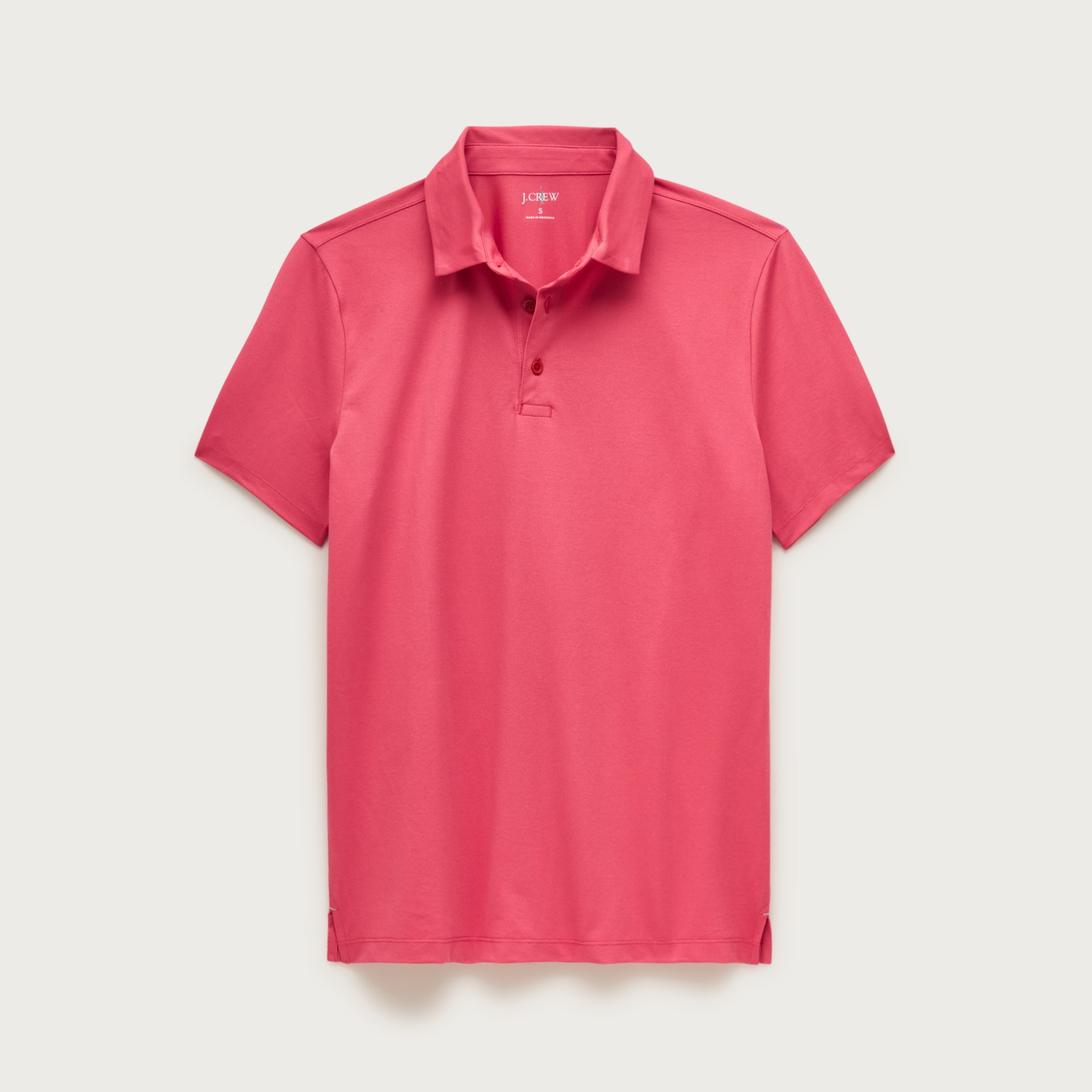 Performance piqué polo shirt