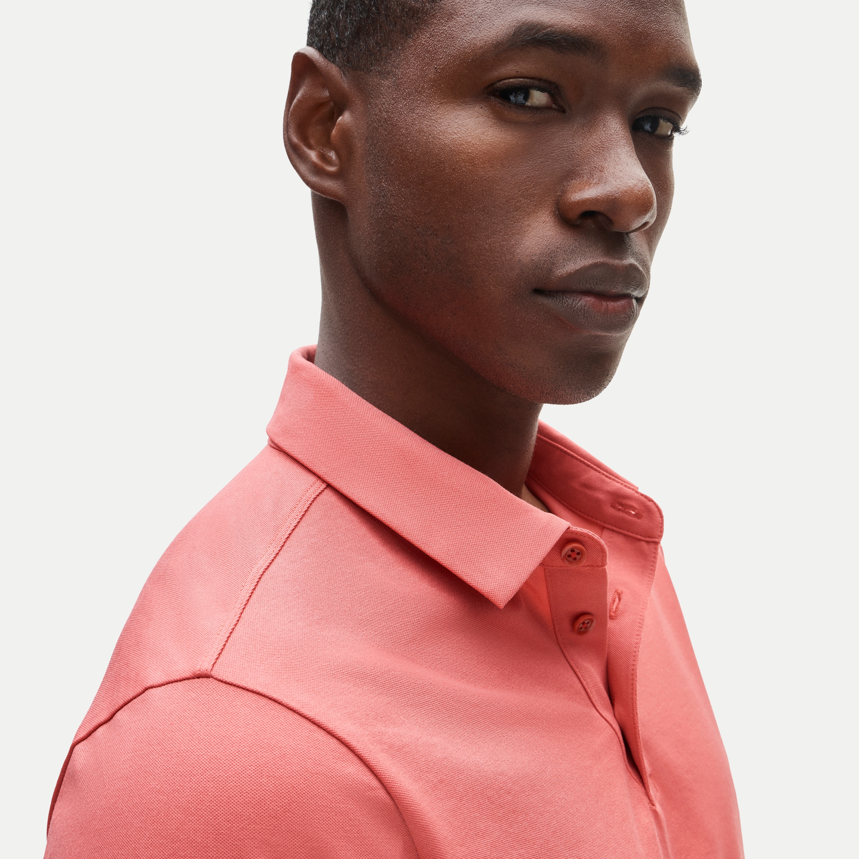 Performance piqué polo shirt