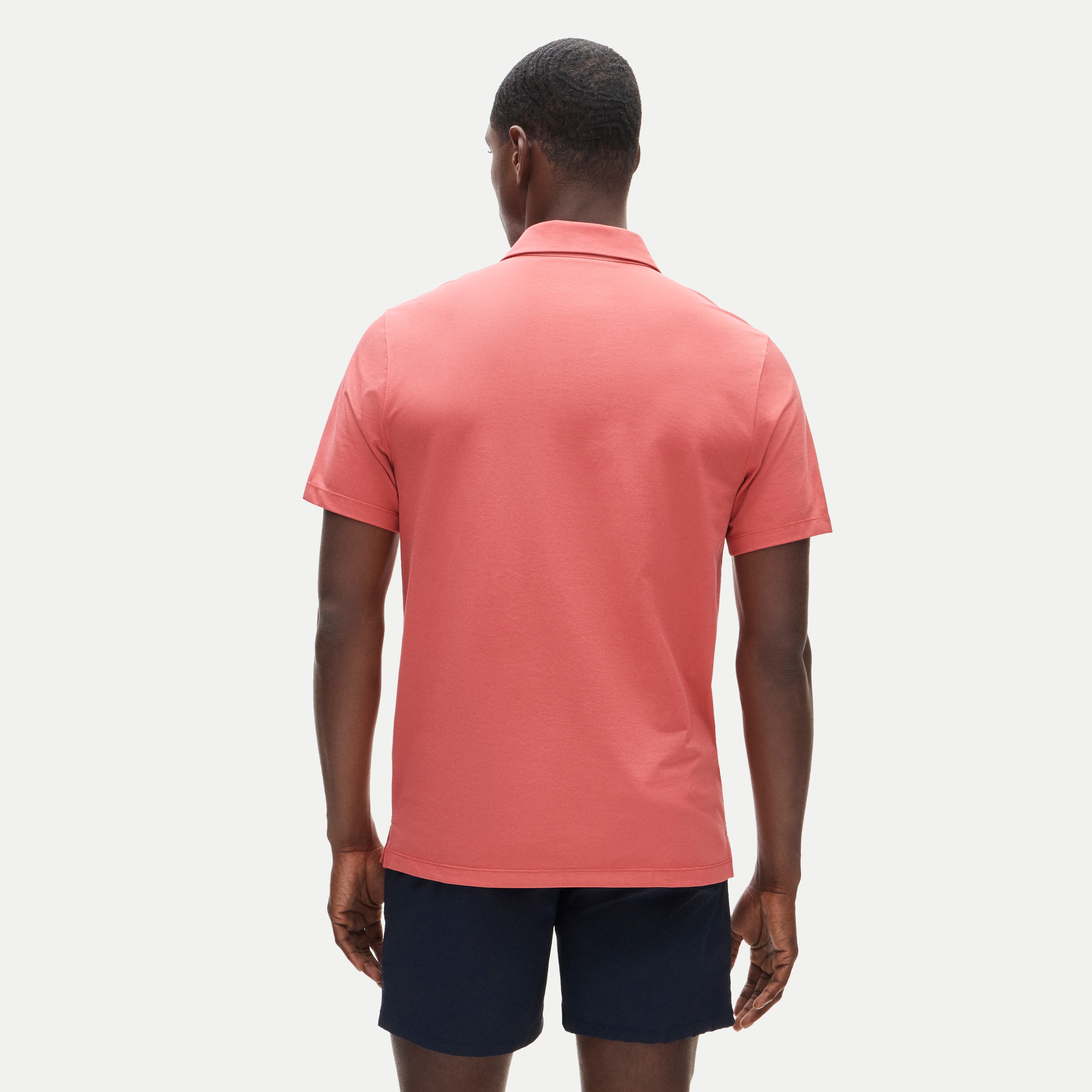 Performance piqué polo shirt