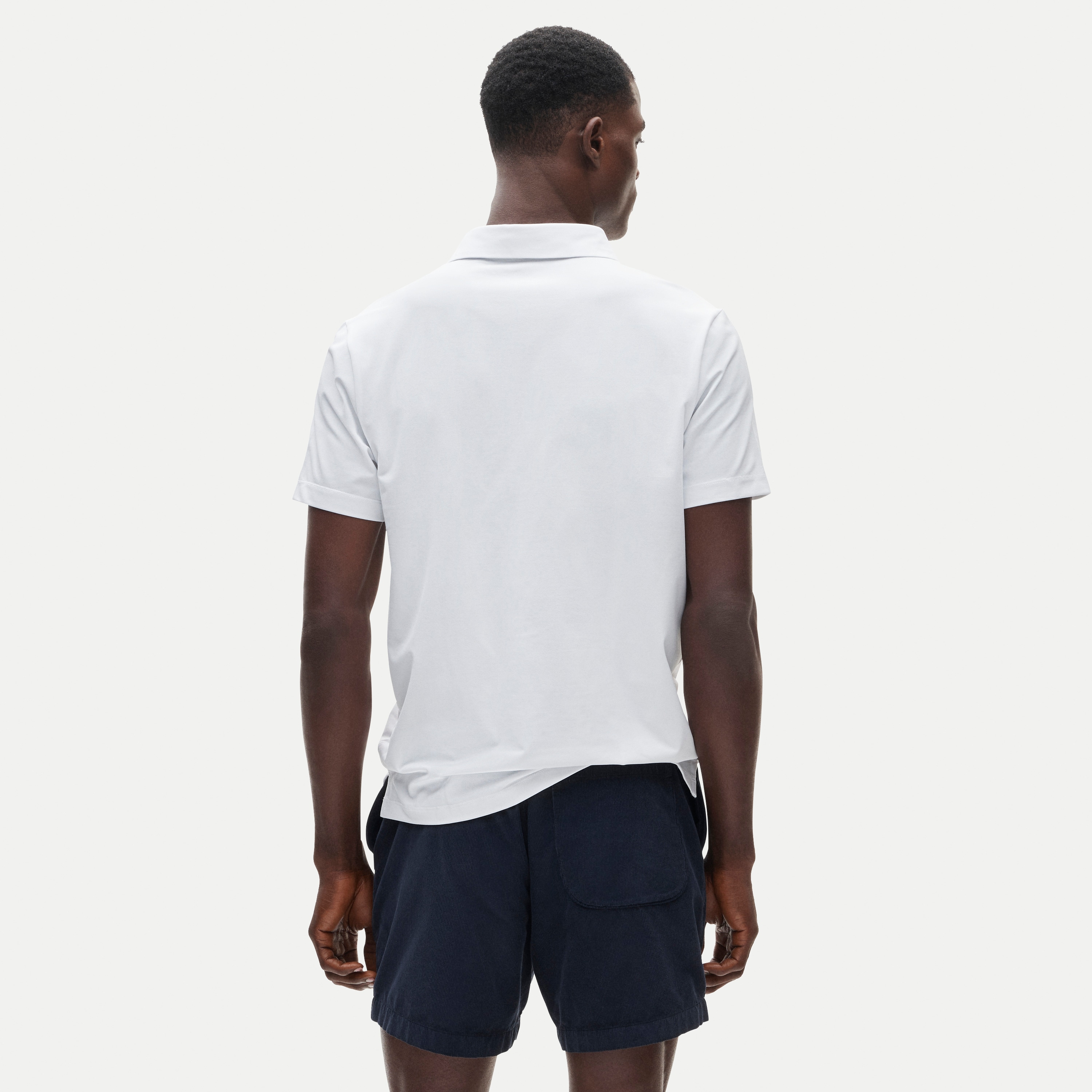 Performance piqué polo shirt