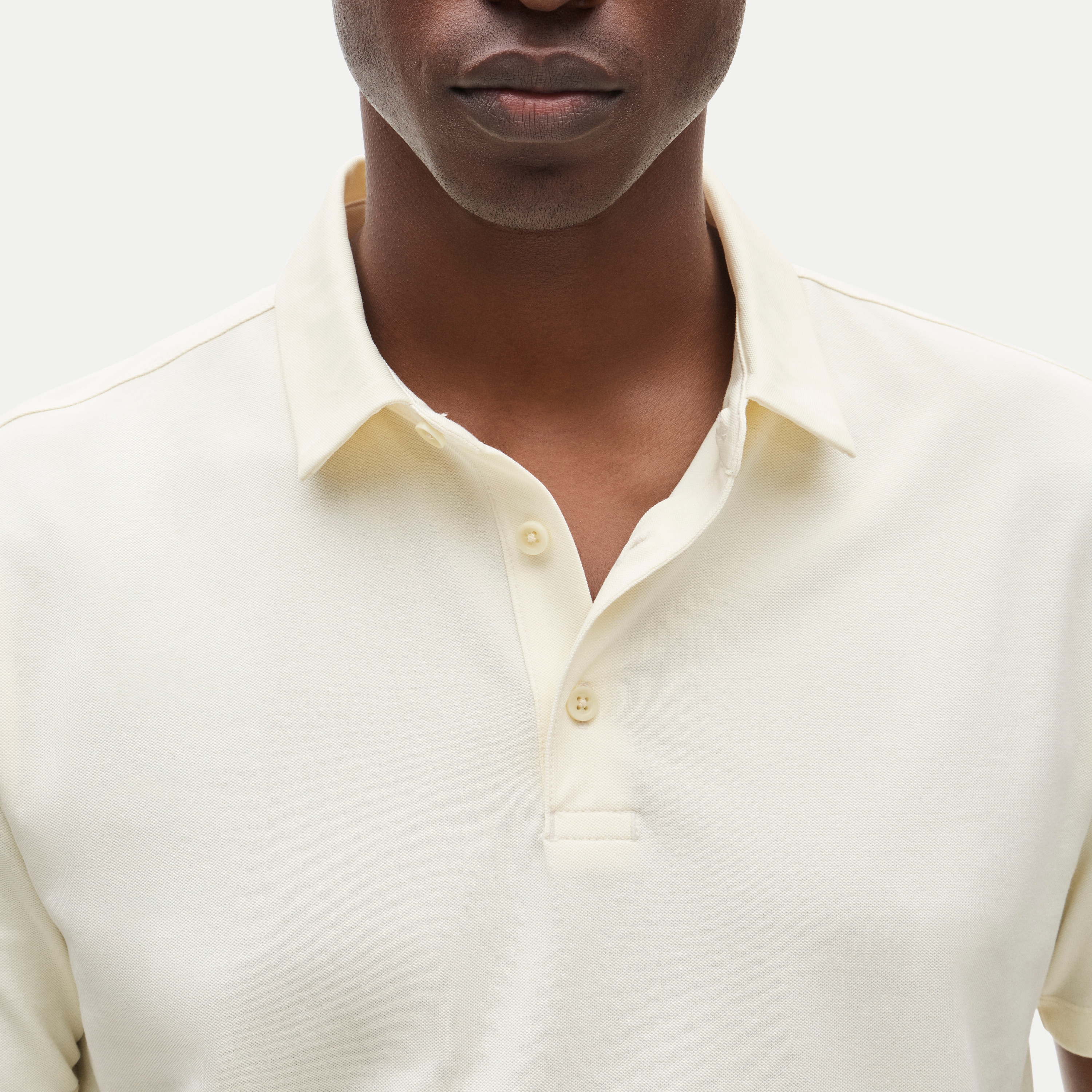 Performance piqué polo shirt