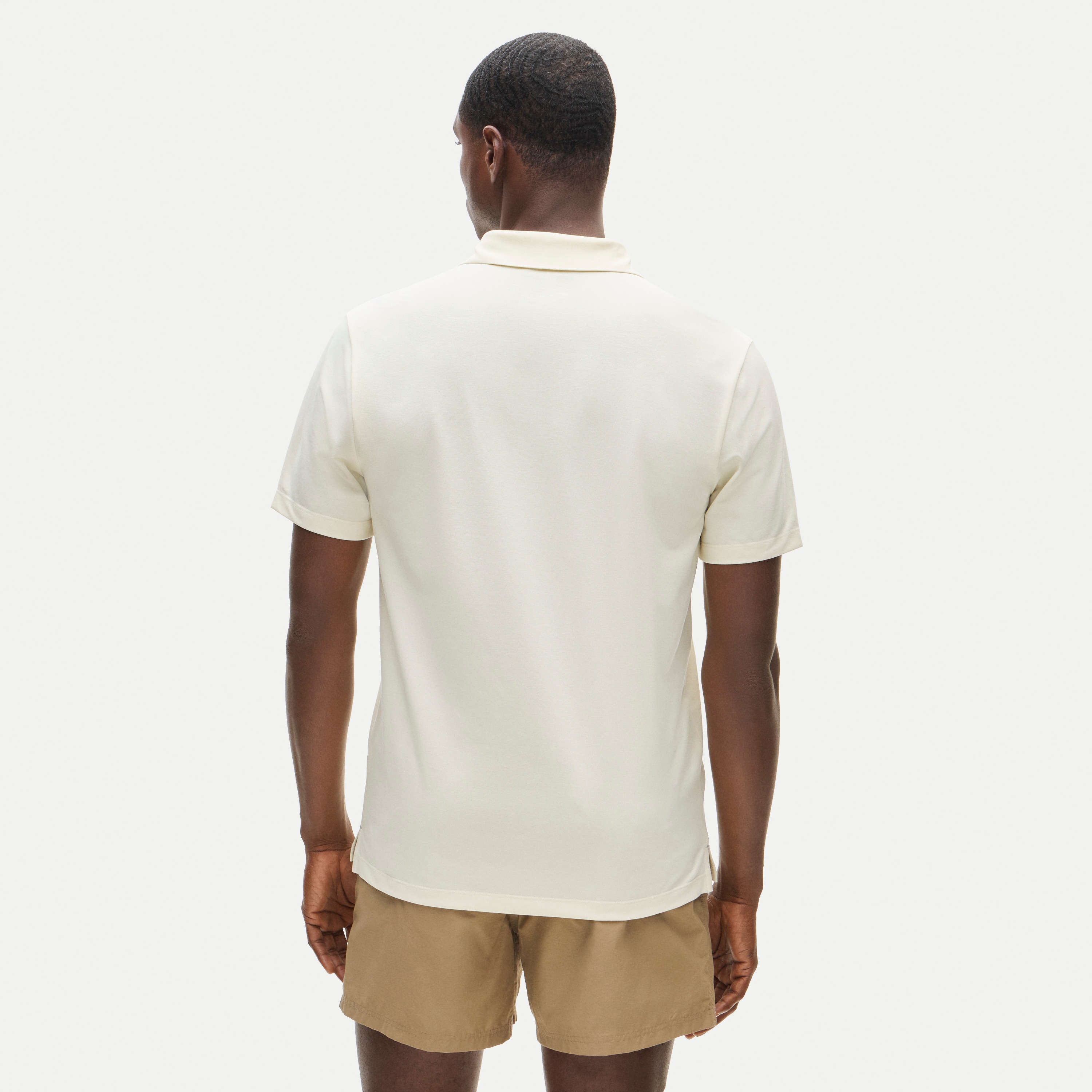 Performance piqué polo shirt