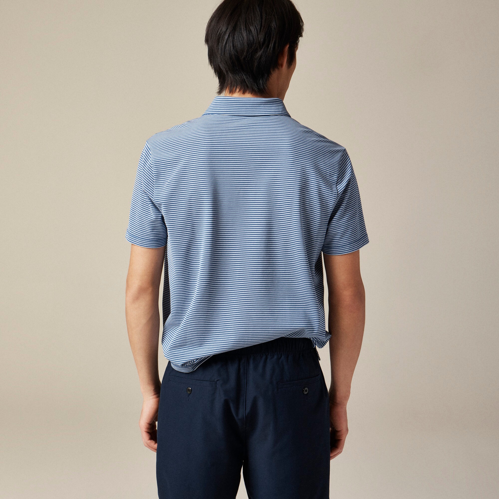 Performance piqué polo shirt