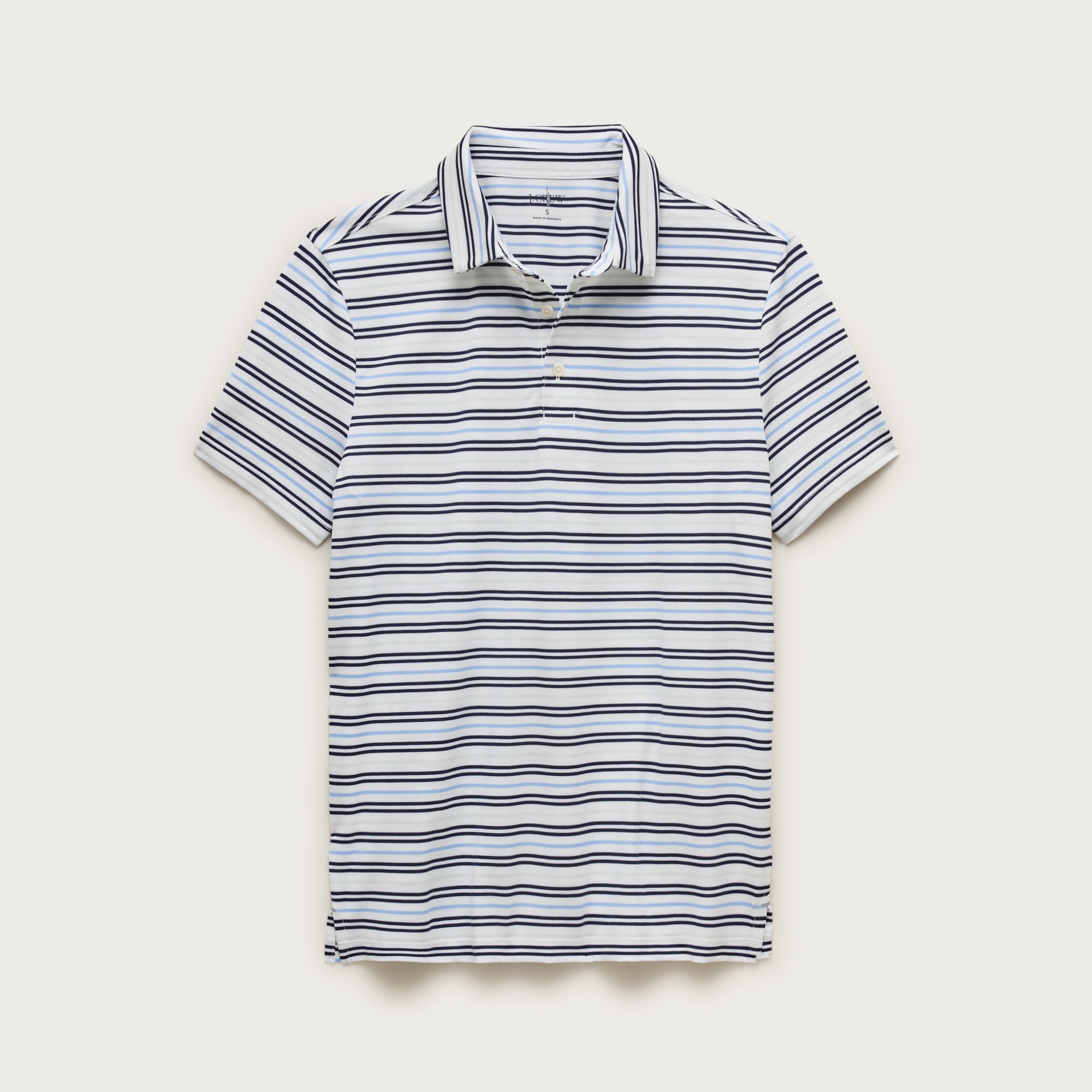 Performance piqué polo shirt