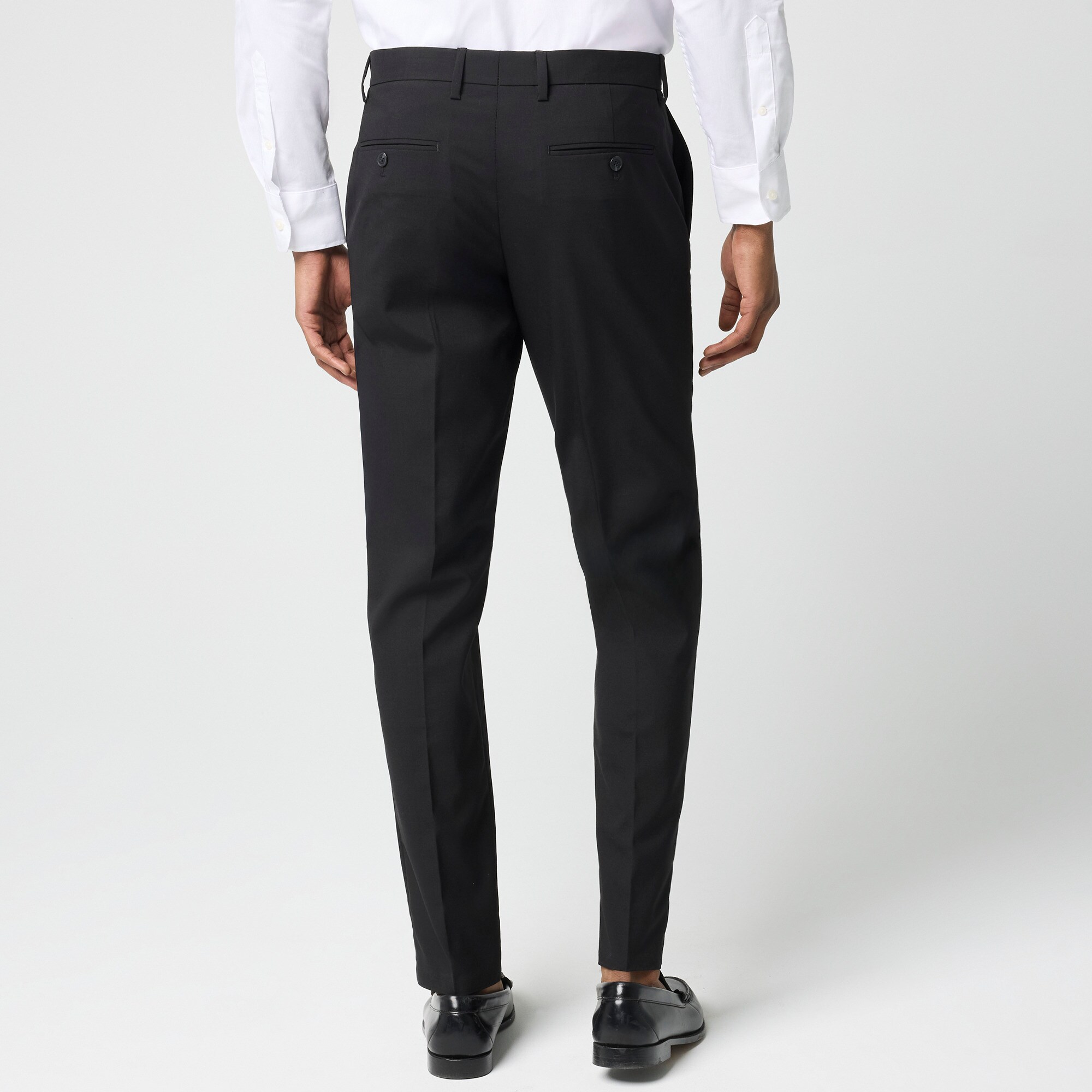 Thompson suit pant in four-season wool blend