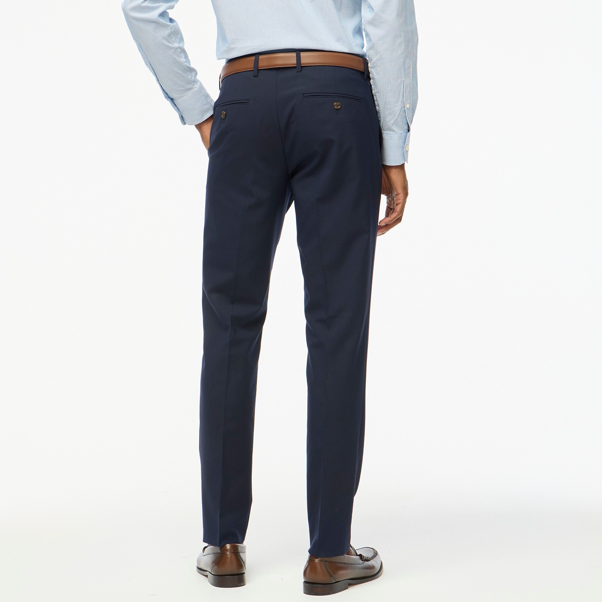 Thompson suit pant in four-season wool blend