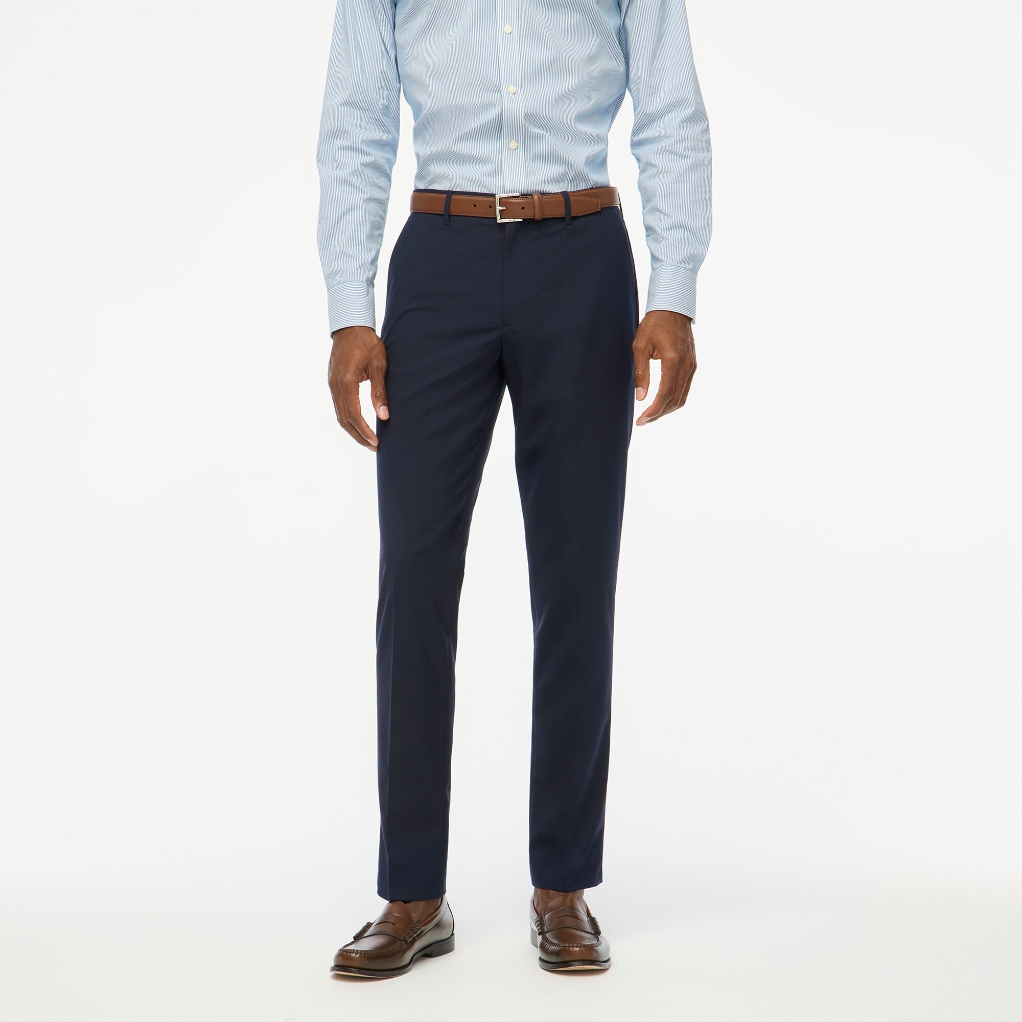 Thompson suit pant in four-season wool blend