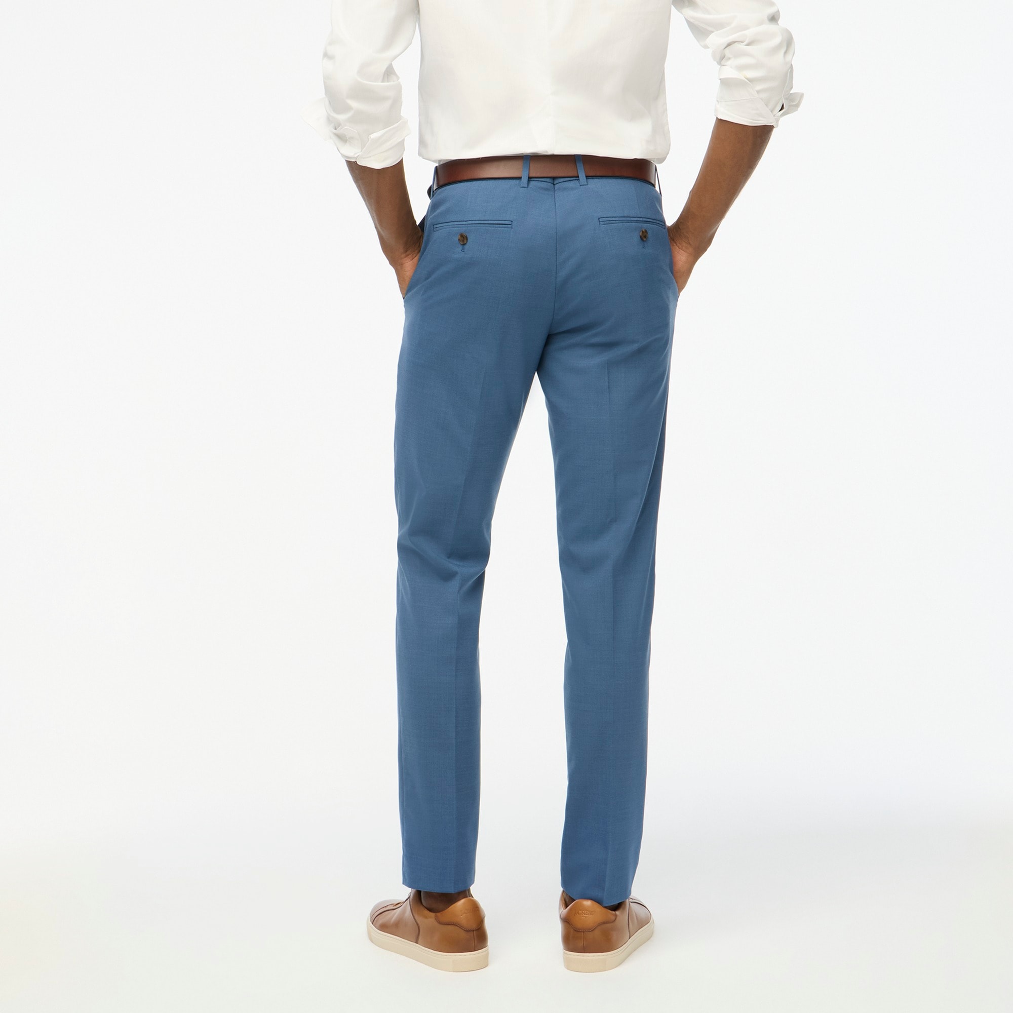 Thompson suit pant in four-season wool blend