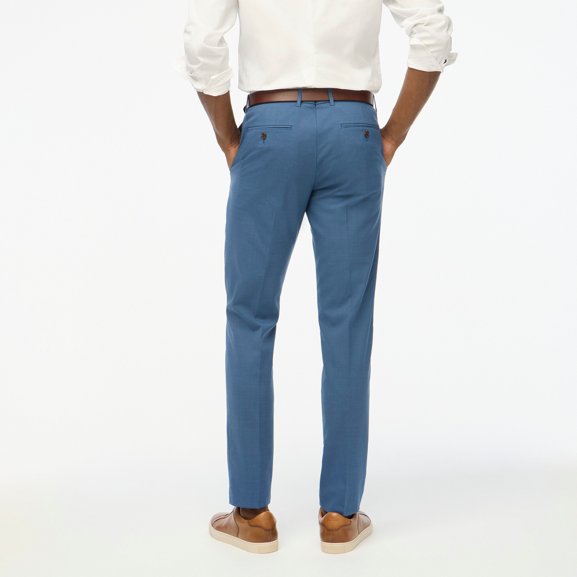 Thompson suit pant in four-season wool blend