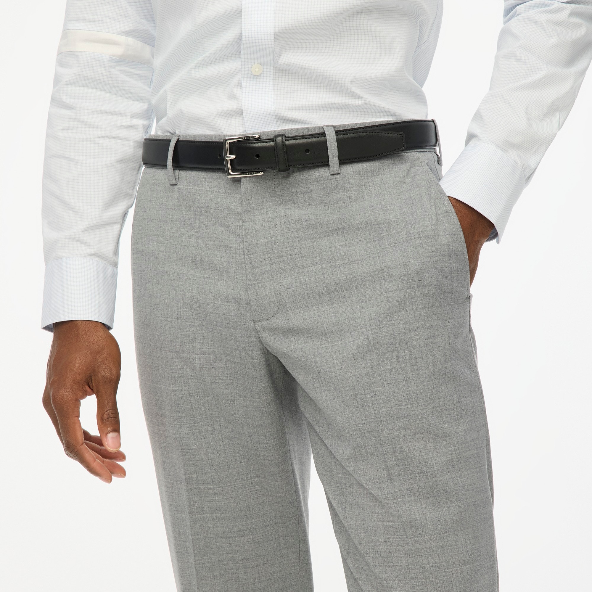 Thompson suit pant in four-season wool blend
