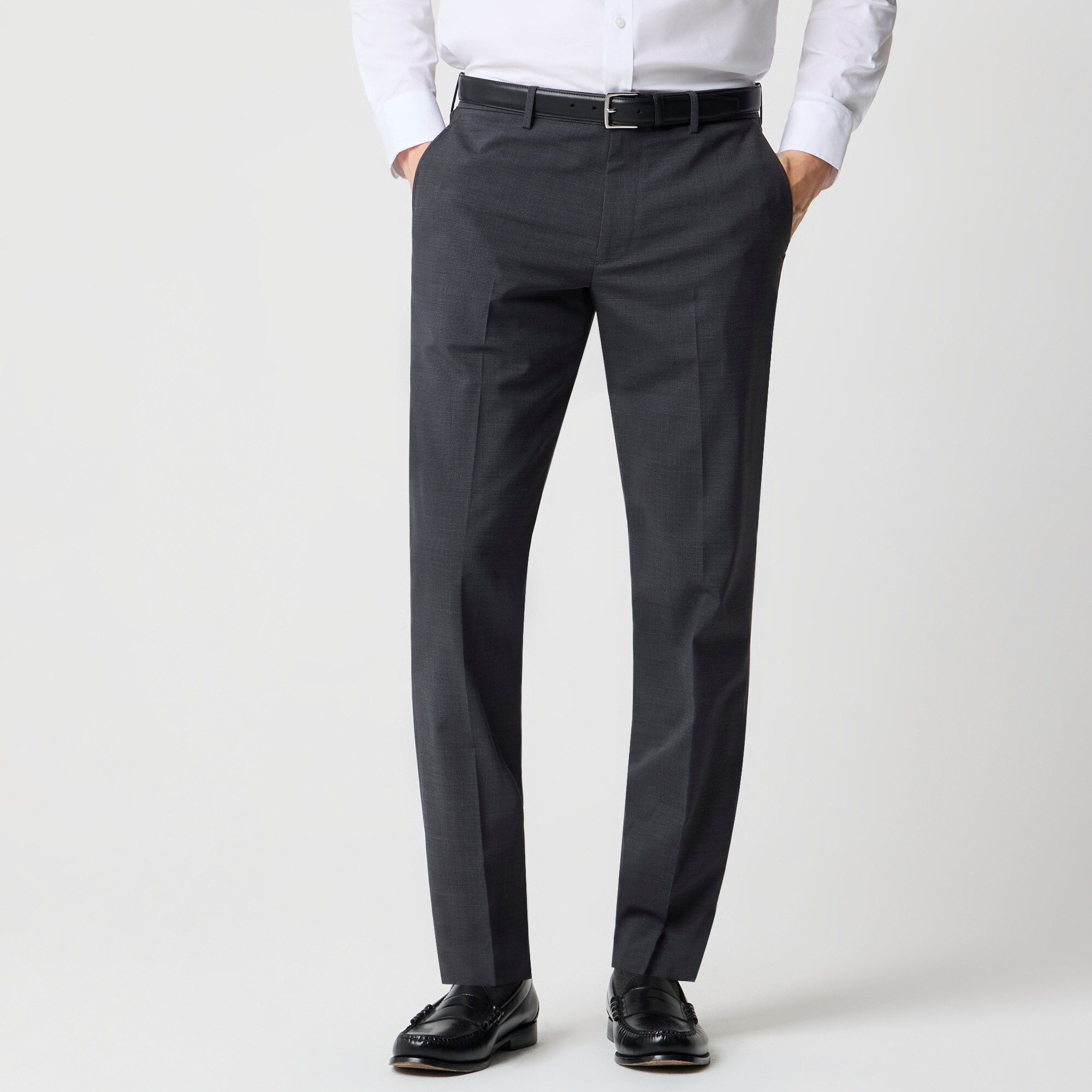 Thompson suit pant in four-season wool blend