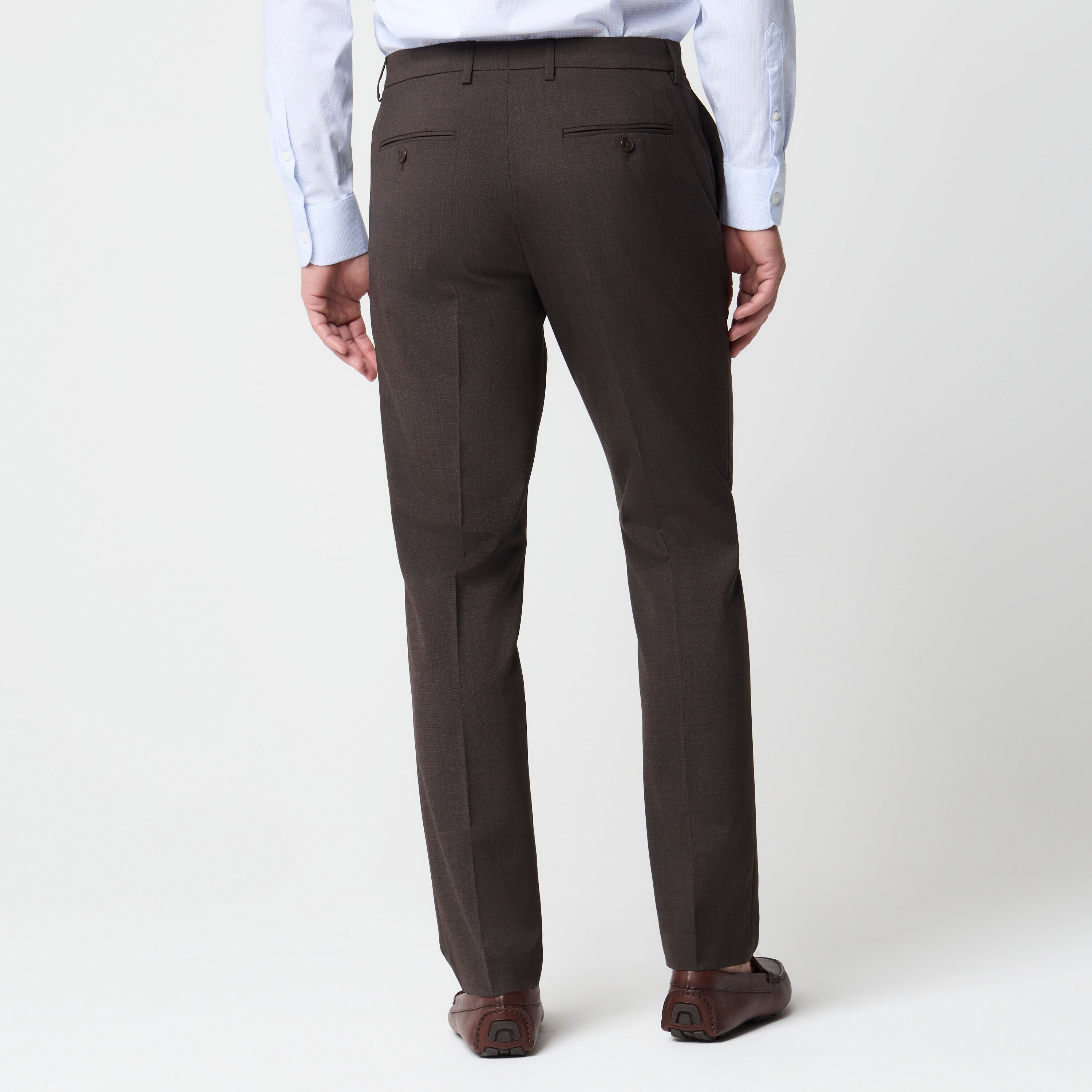 Thompson suit pant in four-season wool blend