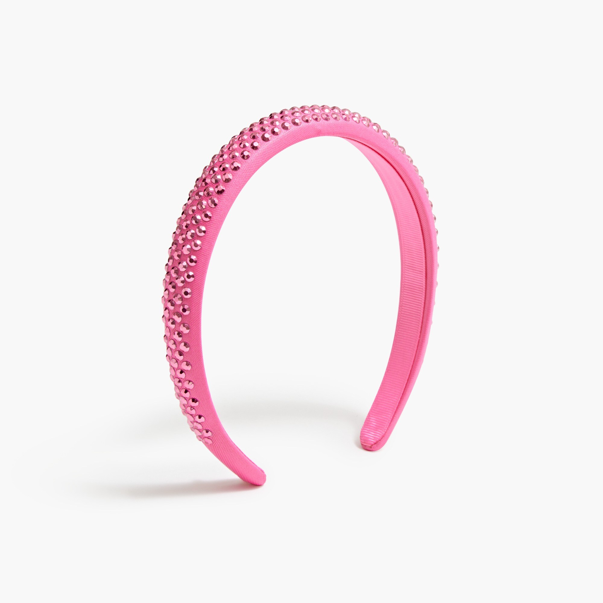 Girls' gem puff headband