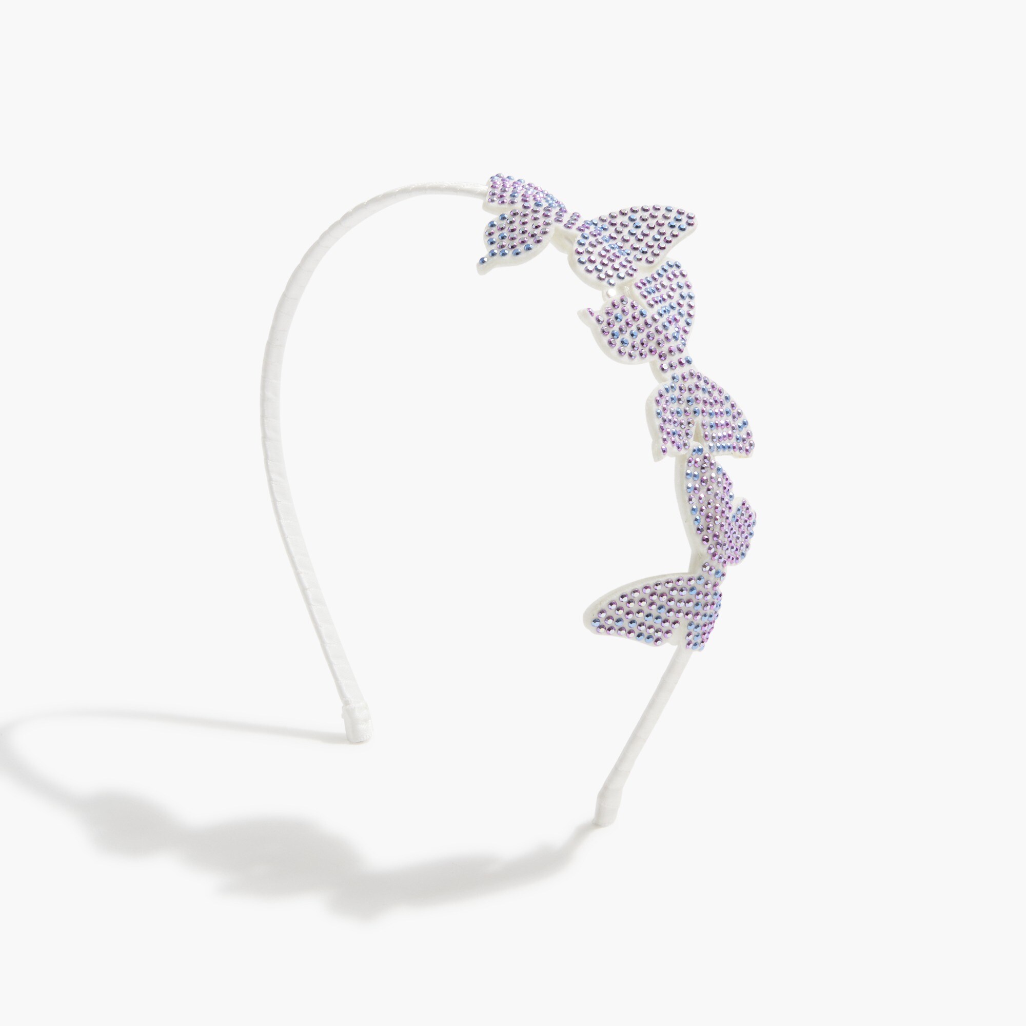 Girls' sparkle butterfly headband