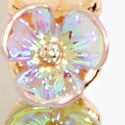 Girls' iridescent butterfly flower earrings BUTTERFLY MULTI factory: girls' iridescent butterfly flower earrings for girls