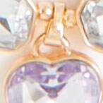 Girls' gem ribbon necklace GEMSTONES girls' gem ribbon necklace for girls