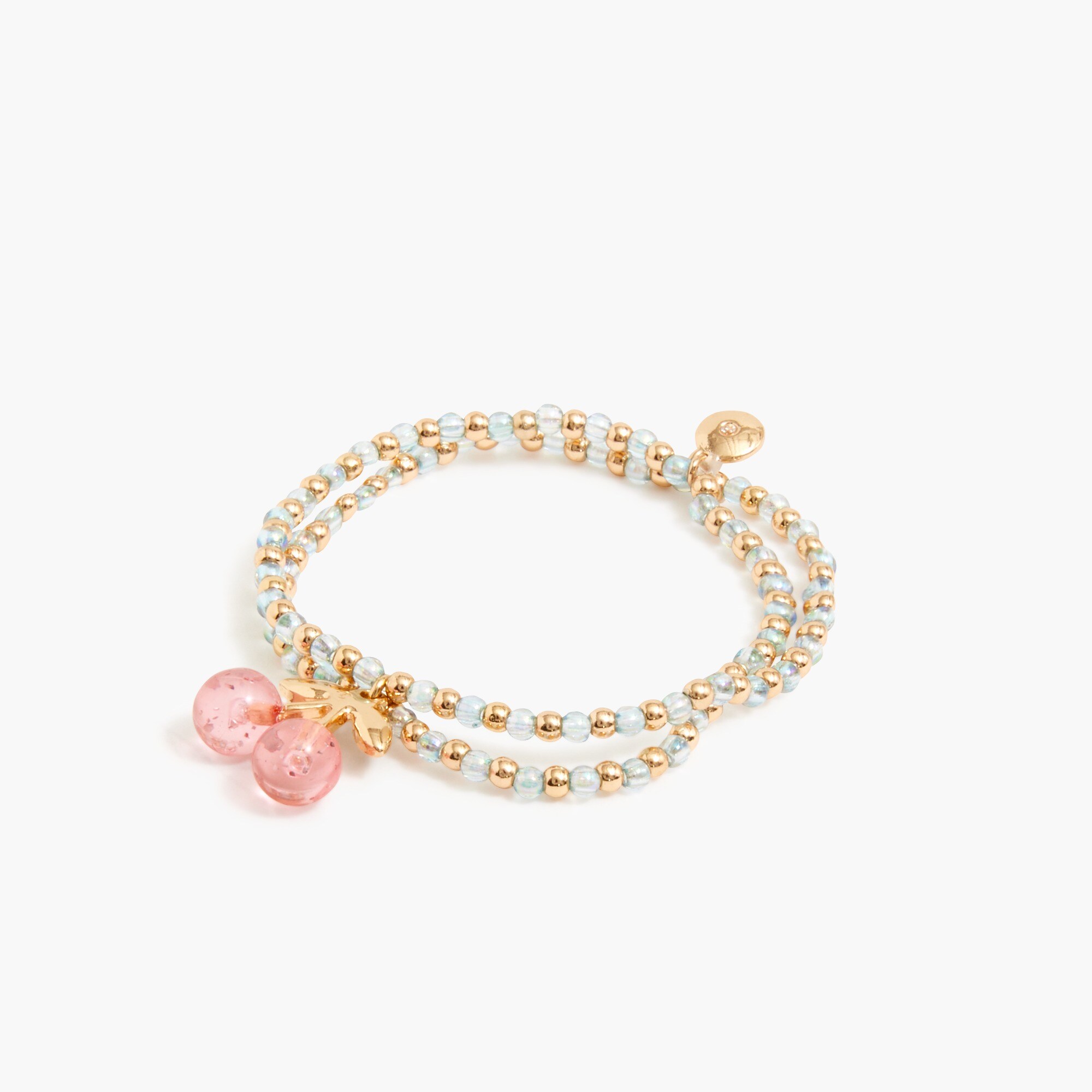 Girls' cherry bracelet