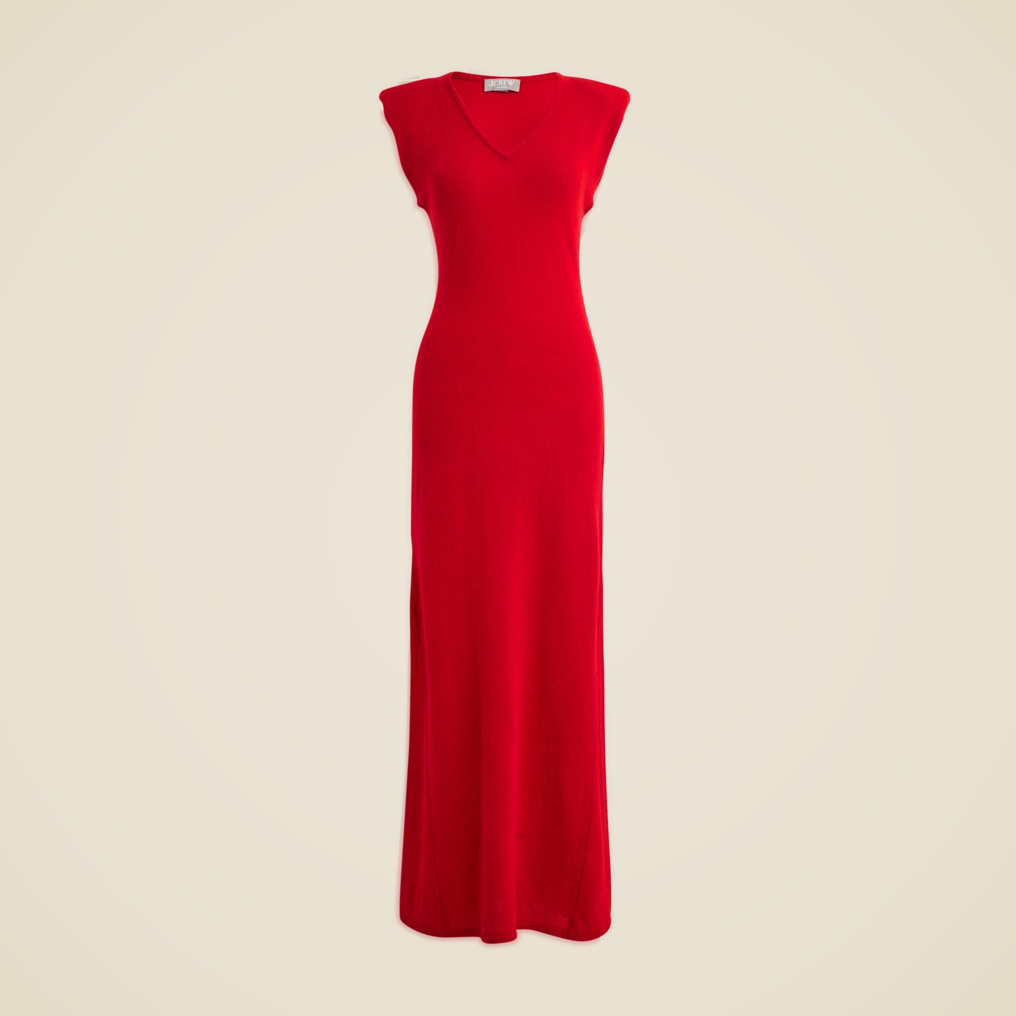 Spring Street featherweight cashmere V-neck sweater-dress