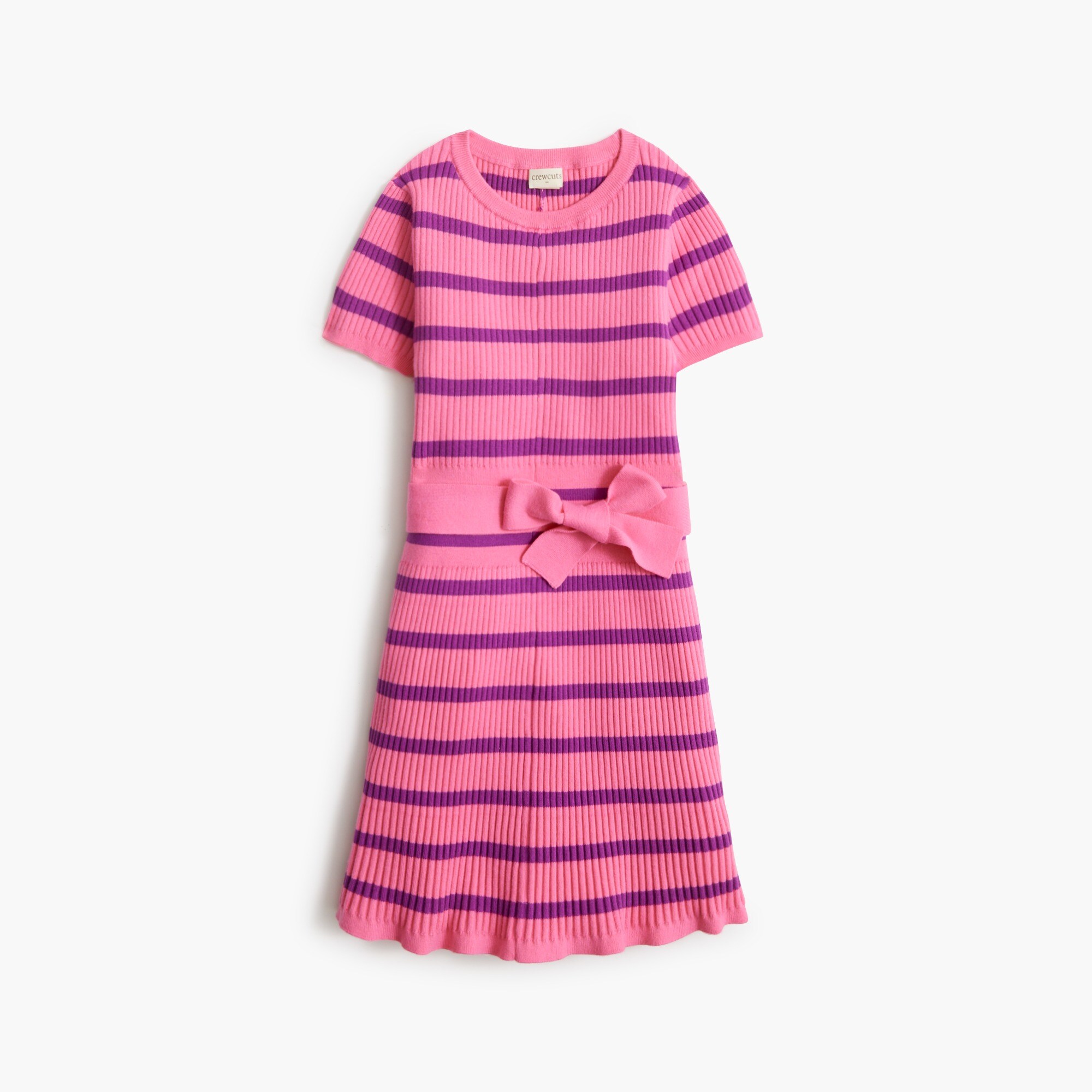 factory: girls' striped sweater-dress for girls